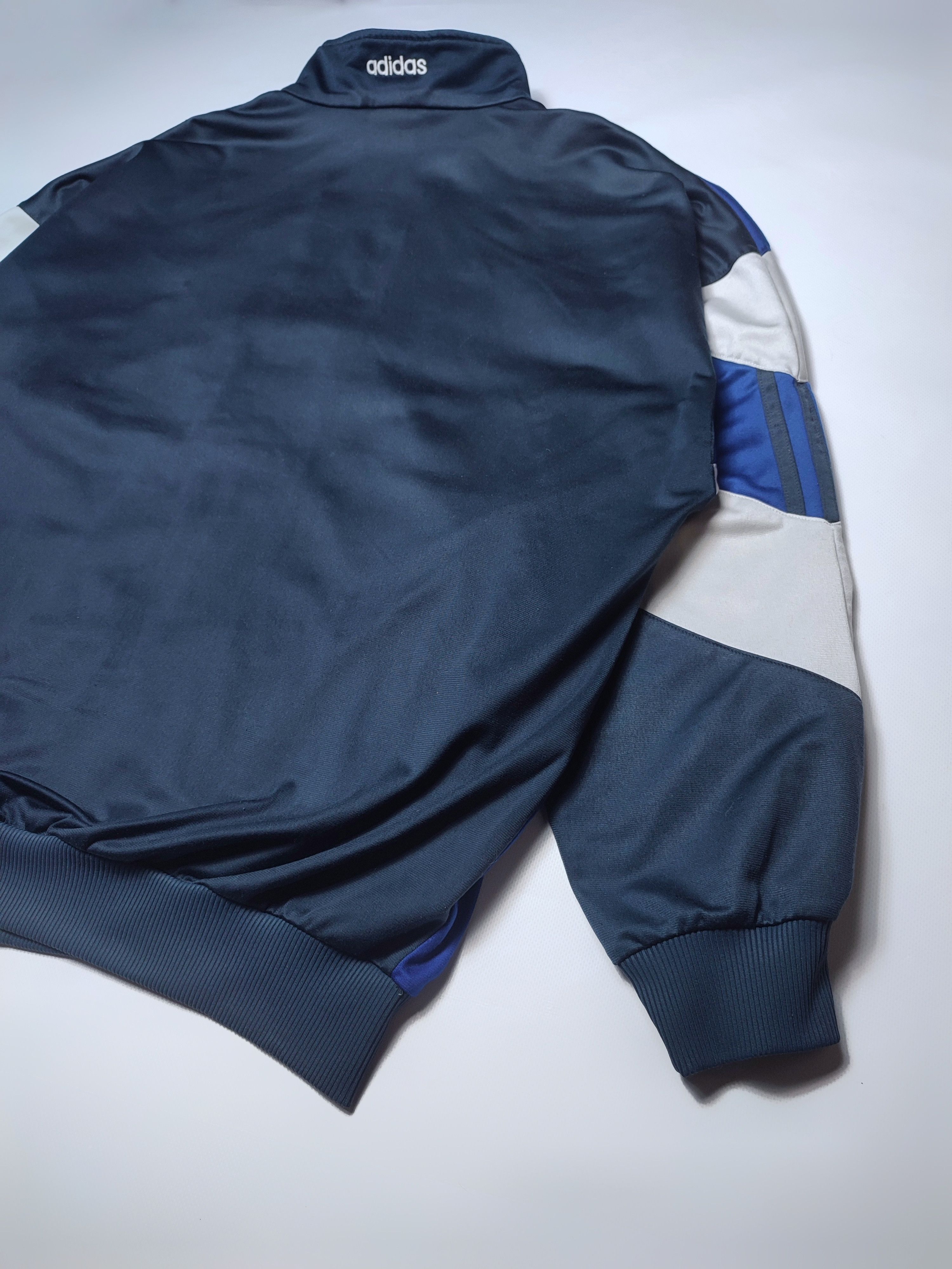 Adidas Adidas 90s Vintage Retro Zip Track Jacket Size US XL / EU 56 / 4 - 8 Thumbnail