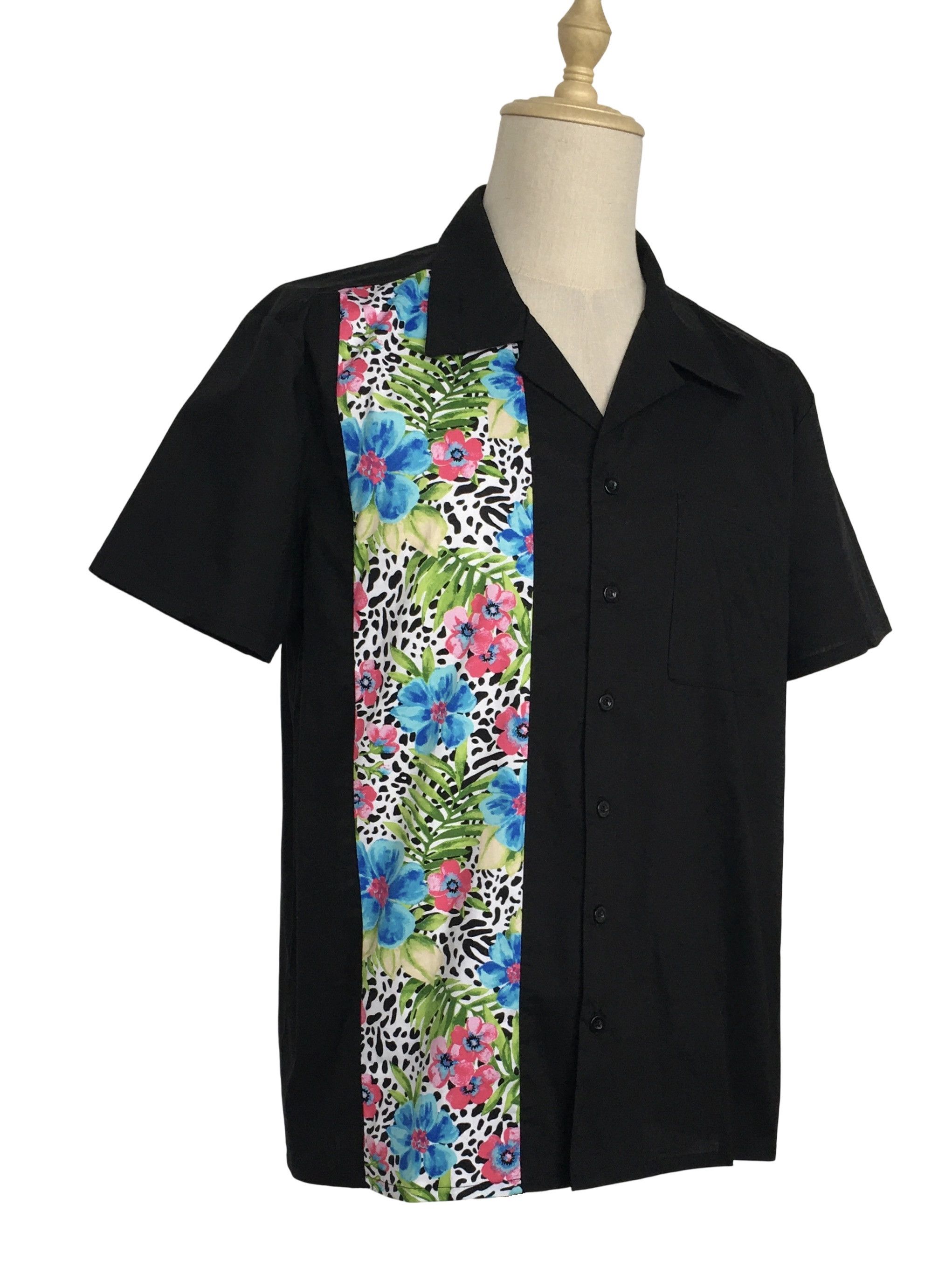 Other Mens Black Contrast Cactus Casual Hawaiian Shirts Size US XXL / EU 58 / 5 - 2 Thumbnail