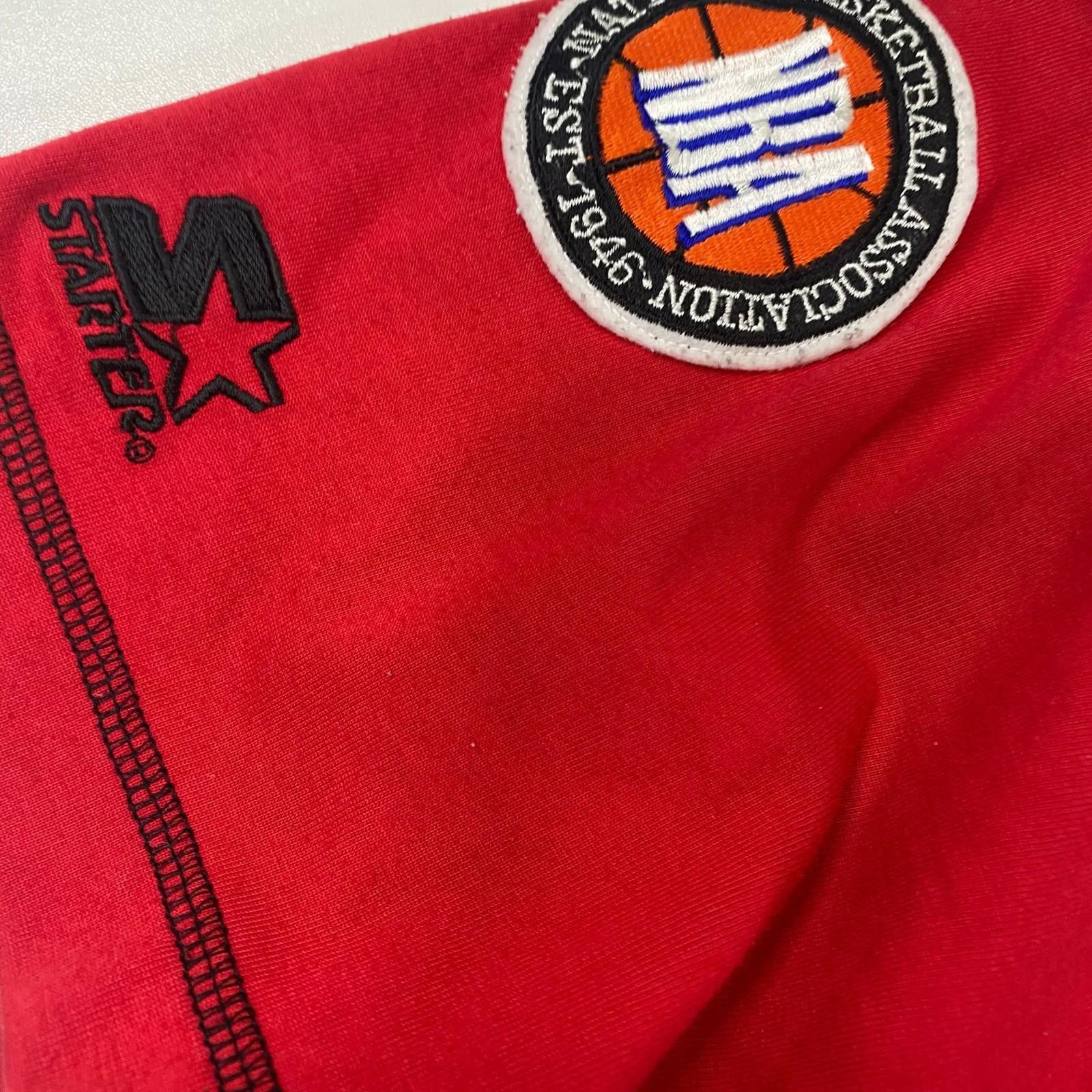 Starter Vintage Starter NBA Chicago Bulls Baseball Jersey Size L Size ONE SIZE - 7 Thumbnail