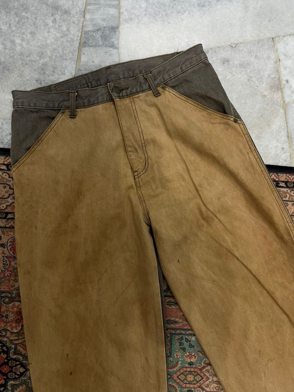 Japanese Brand Japanese Brand Monitor Graphic Design Wear Rockstar Pants Size US 34 / EU 50 - 2 Thumbnail