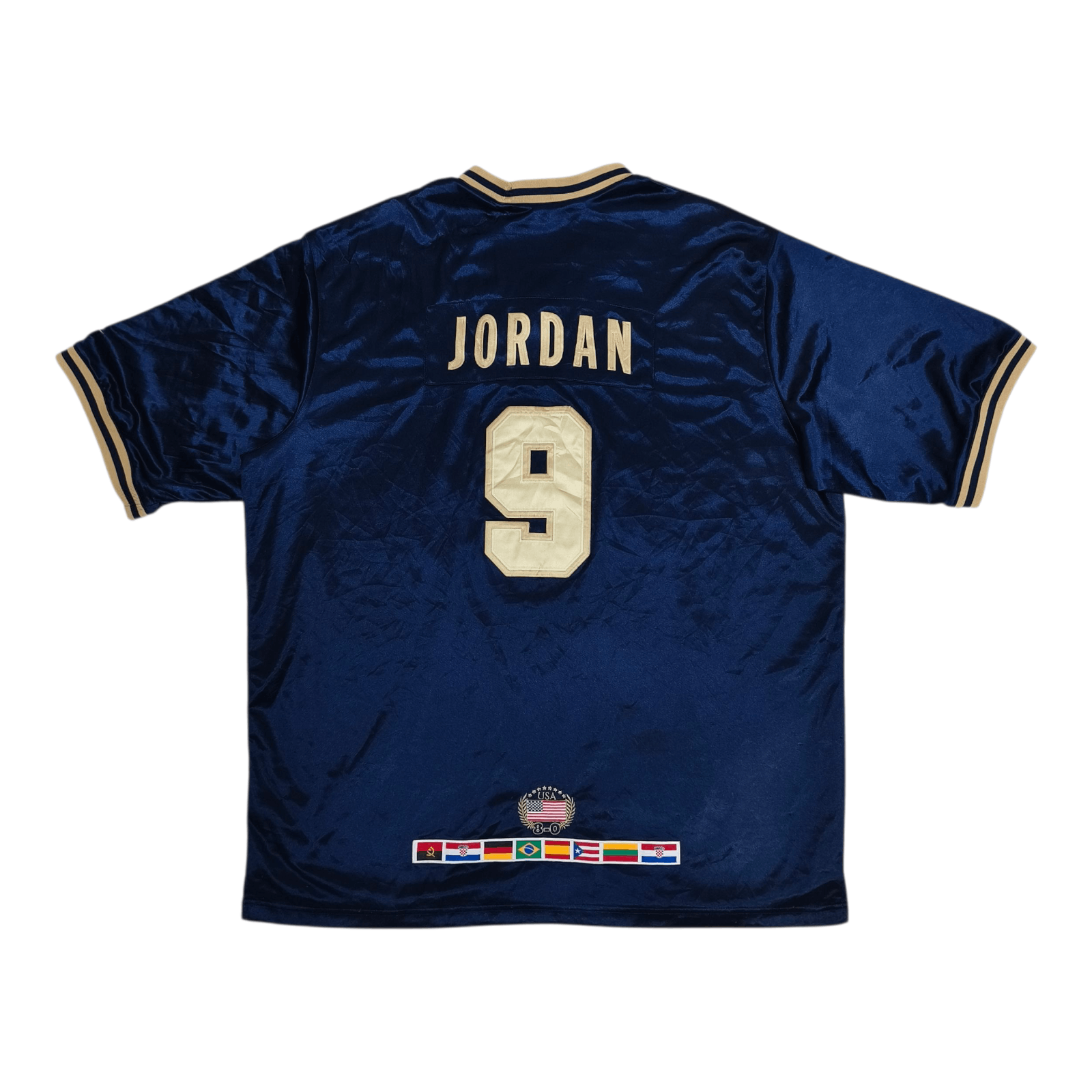 Nike Nike Michael Jordan USA basketball dream Team warm up jersey Size US XXL / EU 58 / 5 - 2 Thumbnail