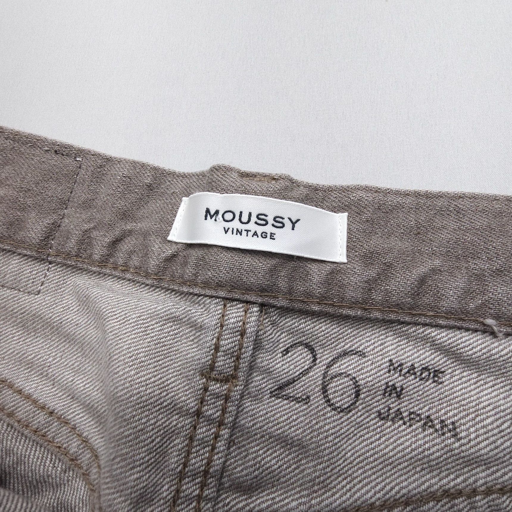 MOUSSY Moussy Vintage Jeans City 5-Pocket Regular Fit Brown Denim Women's 25 Inseam 29" Size 42" / US 20 - 7 Thumbnail