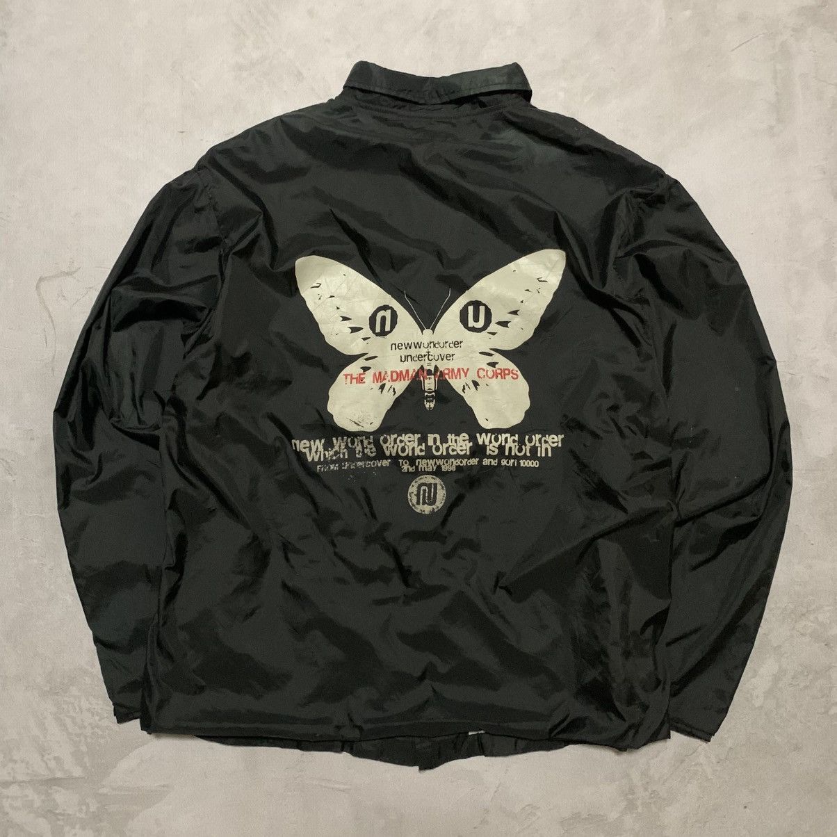 Undercover Under Cover x Jun Takahashi " New World Order" Coach Jacket Size US M / EU 48-50 / 2 - 1 Thumbnail
