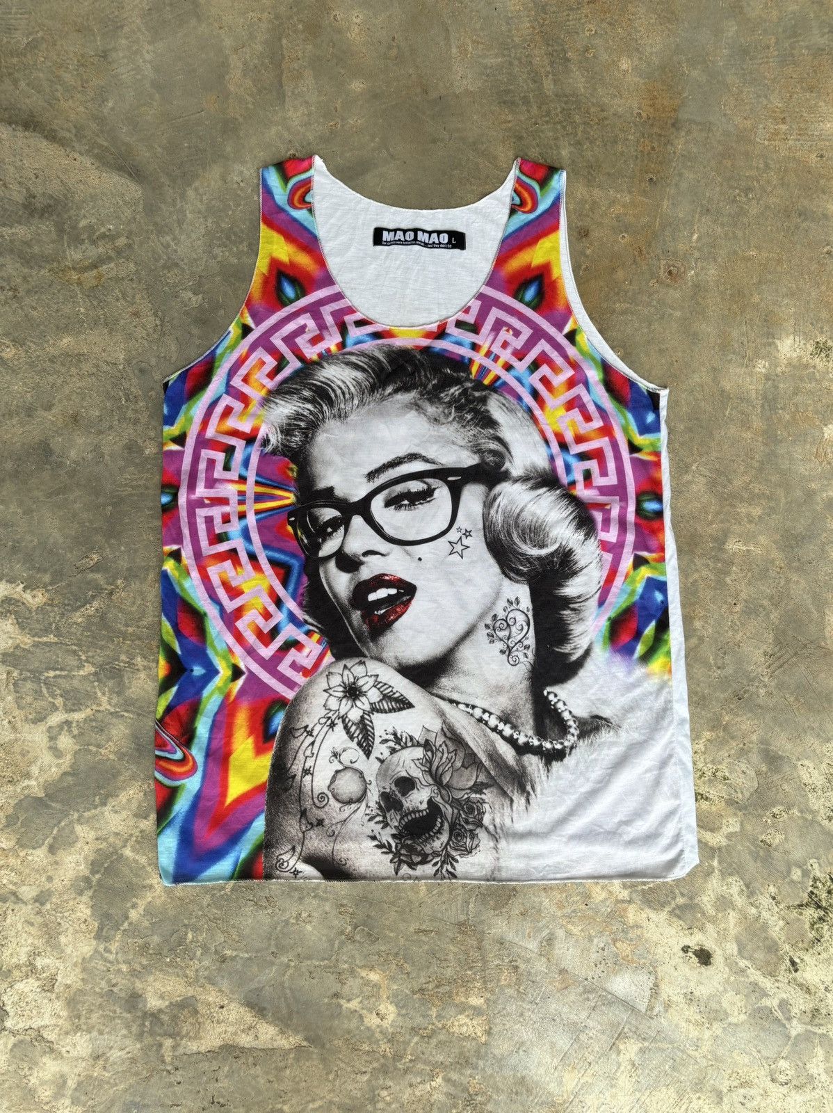 Hysteric Glamour × Japanese Brand Y2k Opium Mao Mao Marylin Monroe Tank tops Size US M / EU 48-50 / 2 - 1 Thumbnail