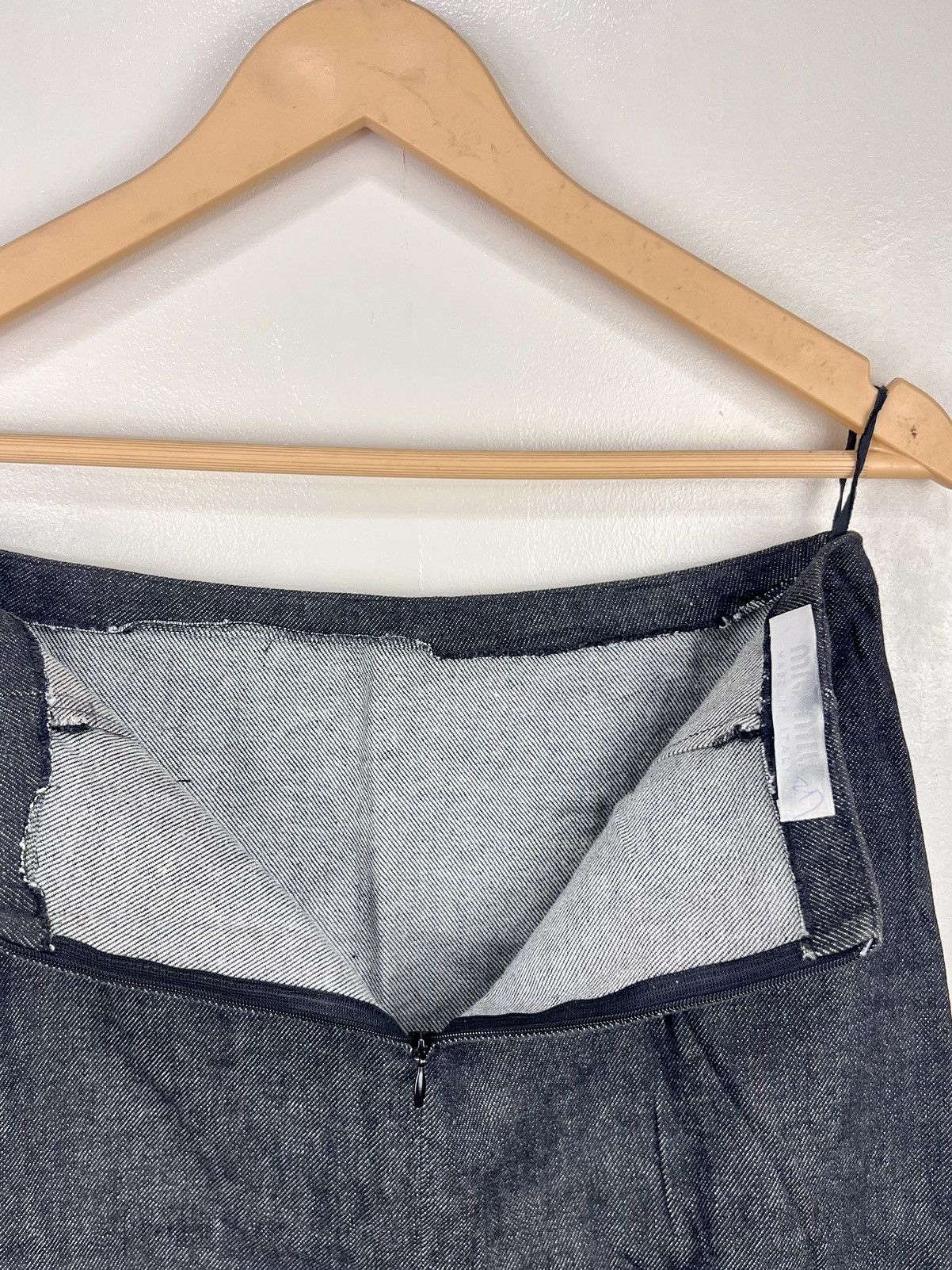 Miu Miu 90s MIUMIU DENIM SKIRT Size 28" / US 6 / IT 42 - 2 Thumbnail