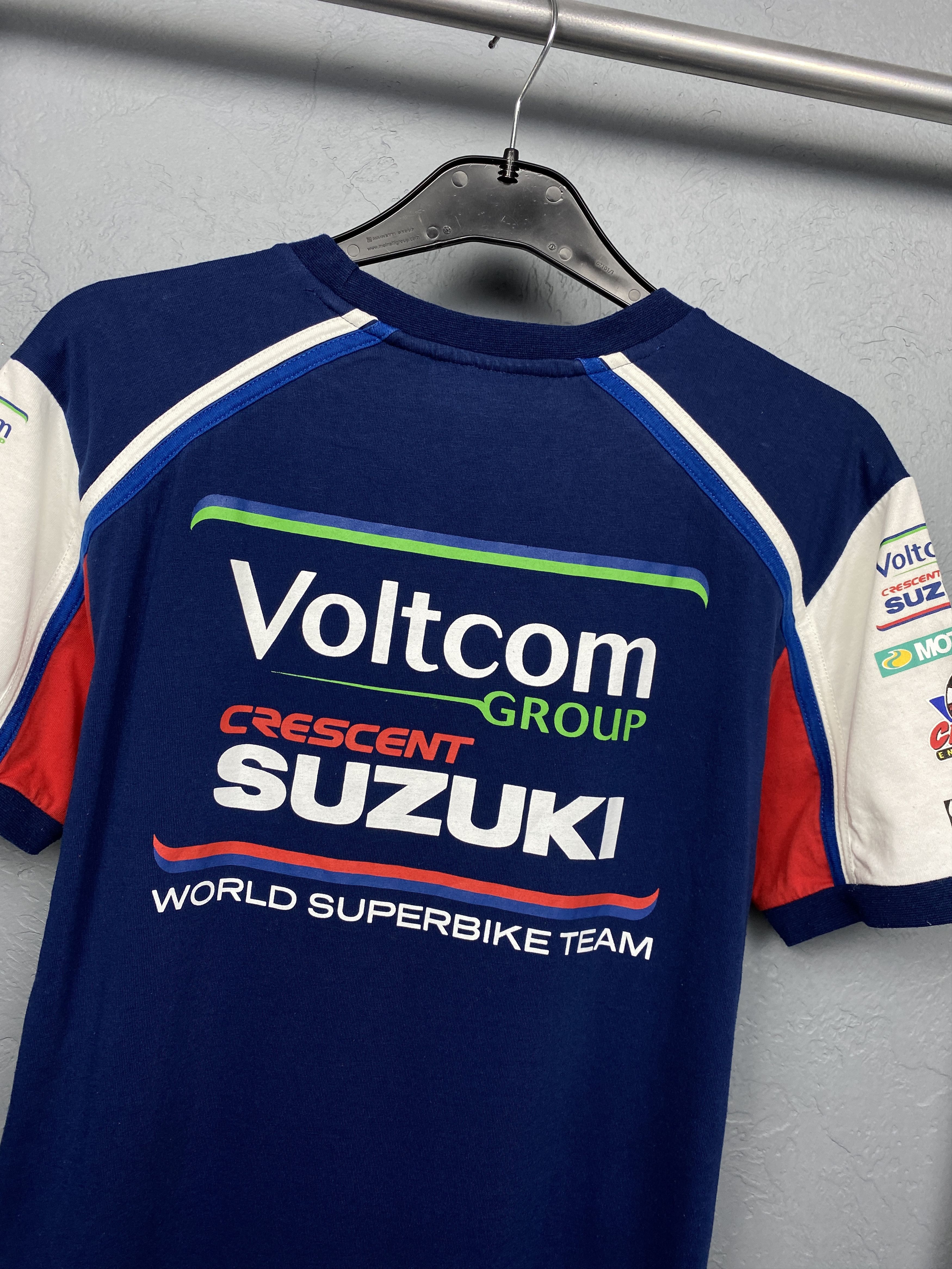 Vintage Suzuki Racing Vintage Mens Crew Neck T-Shirt Size US M / EU 48-50 / 2 - 10 Thumbnail