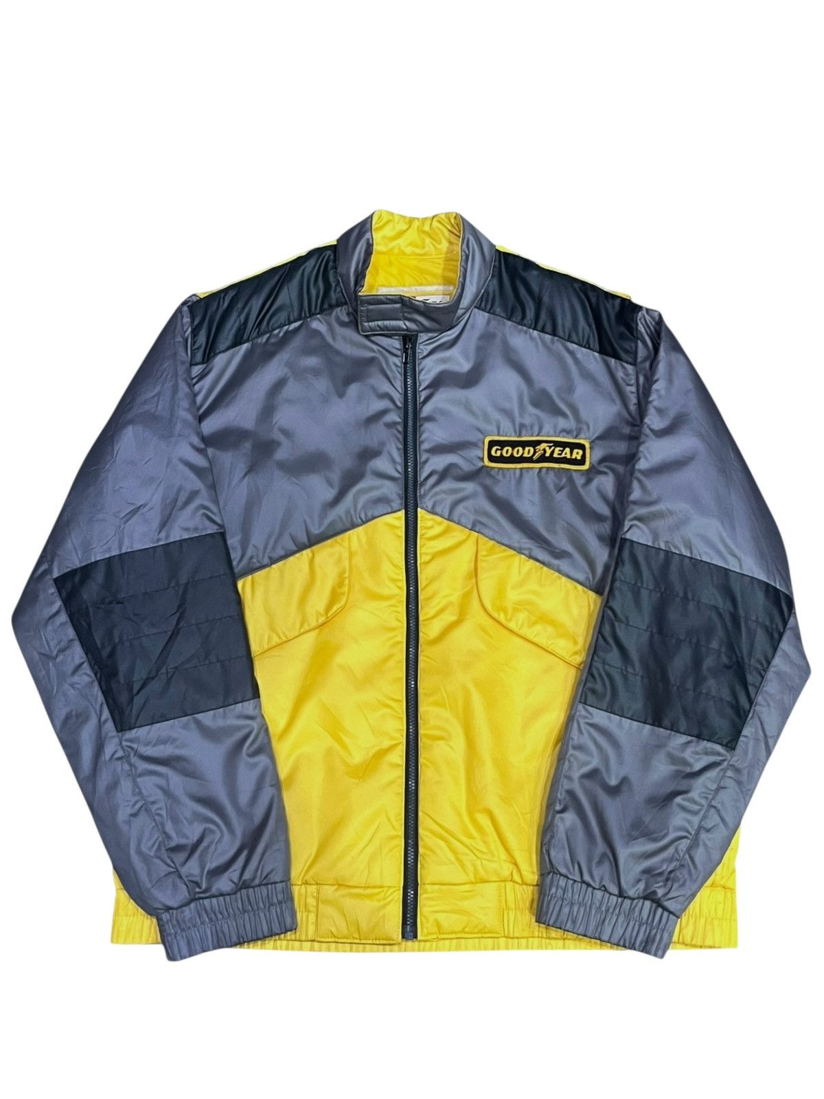 Racer Worldwide VERY RARE🏁Vintage GOODYEAR Racing Bomber Style Nylon Jacket Size US M / EU 48-50 / 2 - 1 Thumbnail