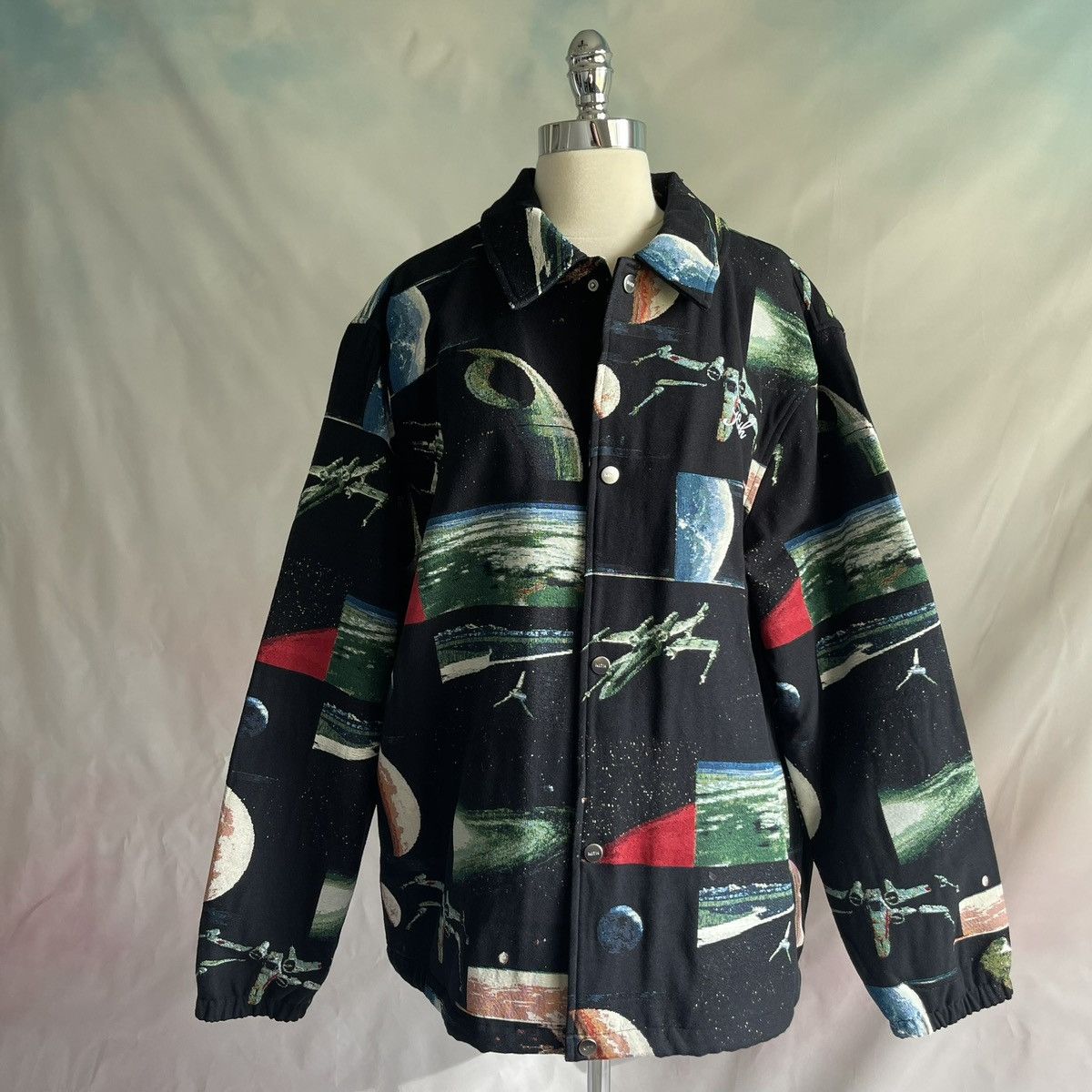 キス　Kith BMW Tapestry Coaches Jacket Buy Kith For BMW Tapestry Coaches Jacket 'Vitality