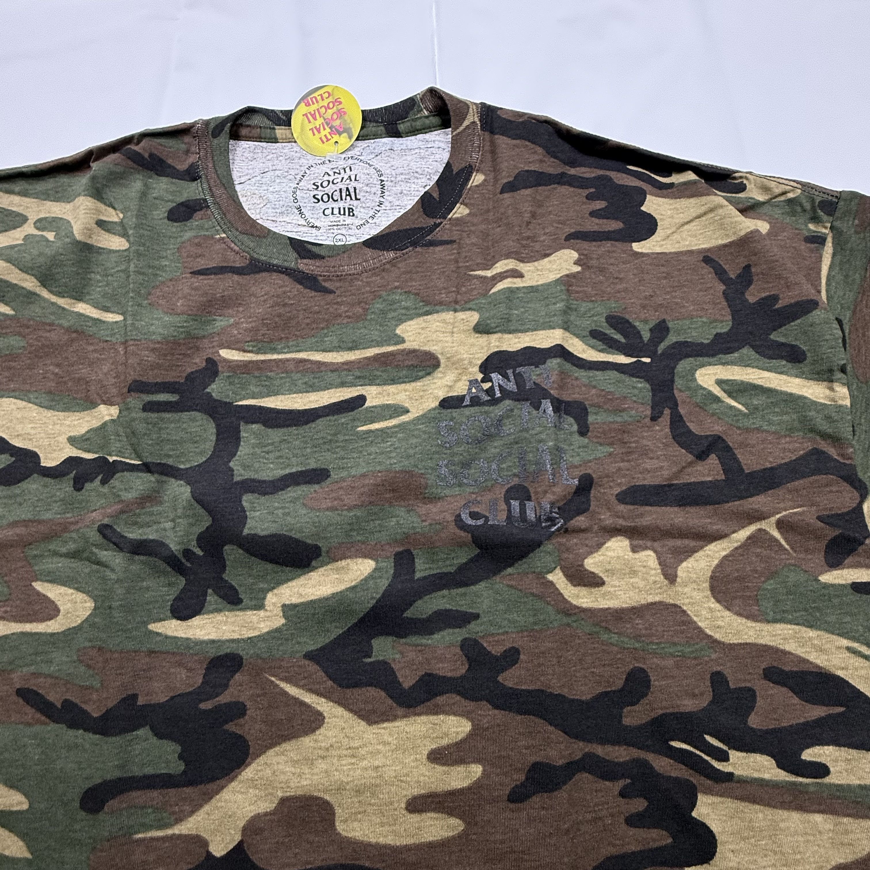 Anti Social Social Club Anti Social Social Club Camo Shirt Cherry Blossom 2XL Size US XXL / EU 58 / 5 - 4 Thumbnail