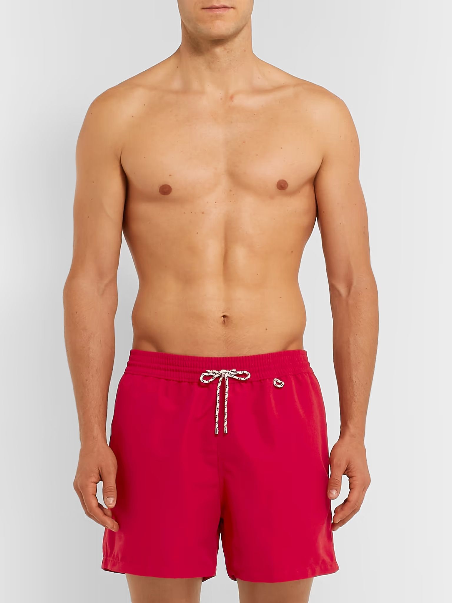 Loro Piana o1srvl11e1024 Bay Soft Albatros Swim Short in Red Size US 36 / EU 52 - 2 Thumbnail