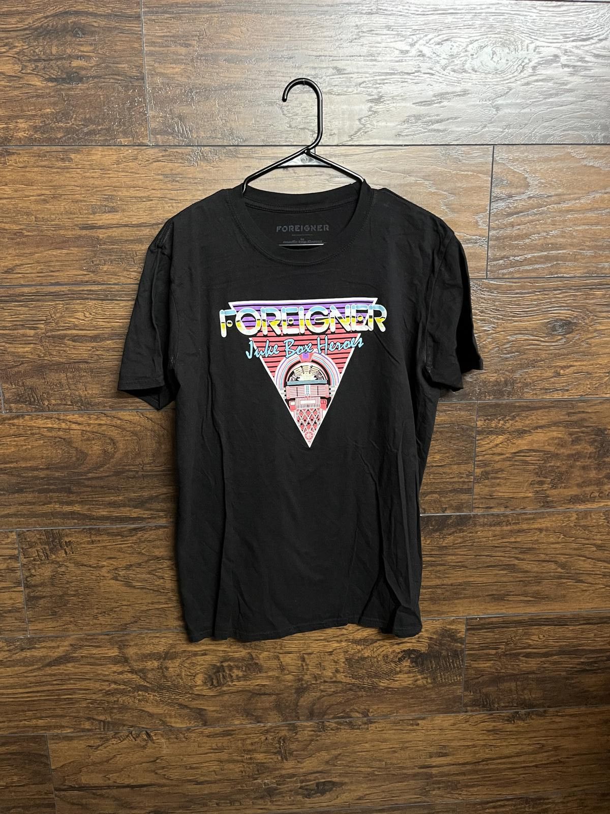 Designer Foreigner Band t-shirt - Juke Box Heroes Shirt - L Size US L / EU 52-54 / 3 - 1 Thumbnail
