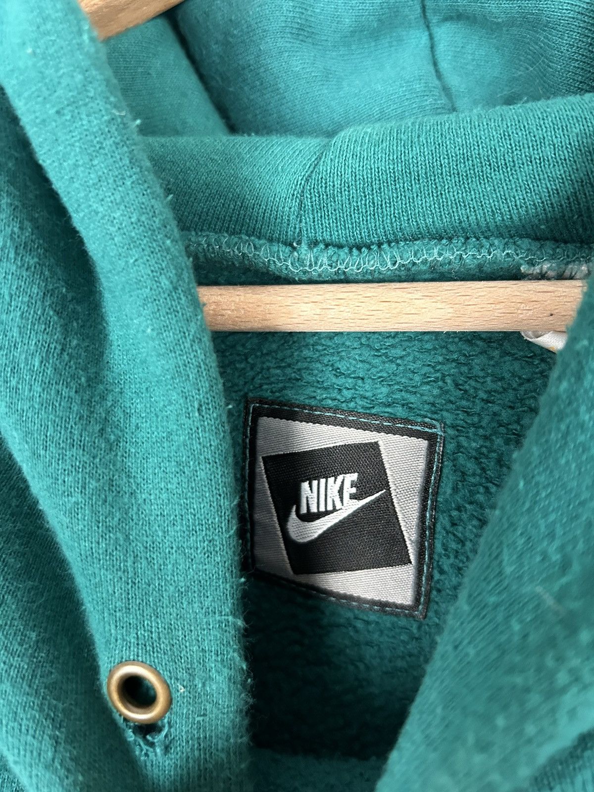 Nike Vintage Nike Grey Tag Boxy Hoodie Baggy Rap Streetwear 90s Size US L / EU 52-54 / 3 - 4 Thumbnail