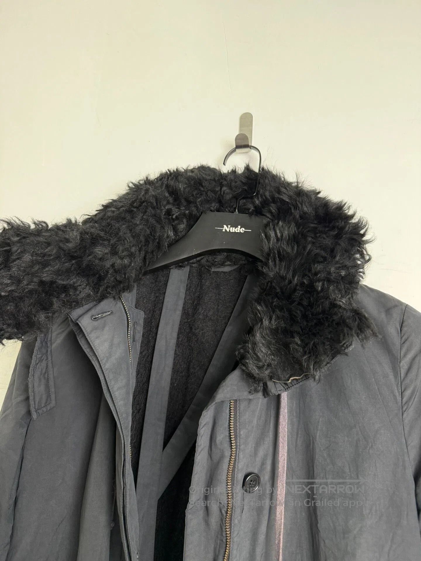 Helmut Lang helmut lang 1999AW parka coat with fur collar. Size US M / EU 48-50 / 2 - 5 Thumbnail