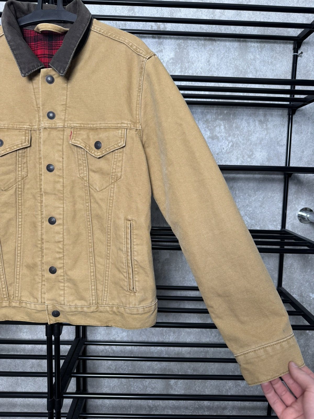 Levi's LEVI'S JUSTIN TIMBERLAKE CANVAS TRUCKER JACKET Size US S / EU 44-46 / 1 - 4 Thumbnail