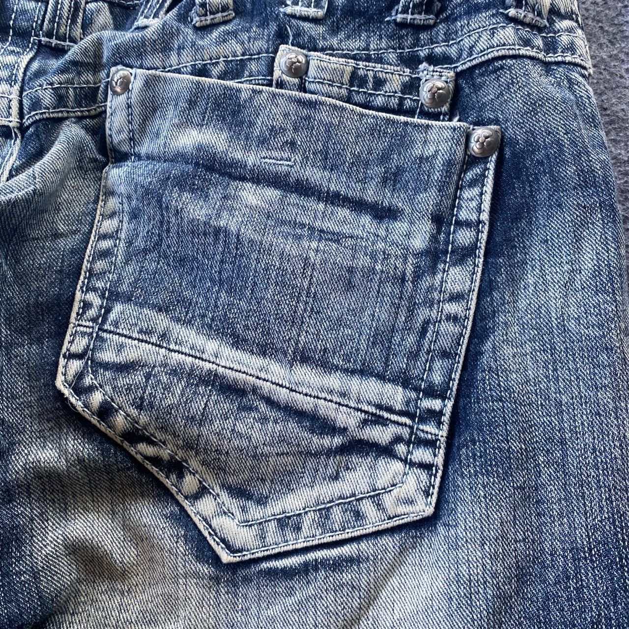 If Six Was Nine 💥Best Offer💥Japanese Brand Double Waist Distressed Denim Size US 36 / EU 52 - 15 Thumbnail