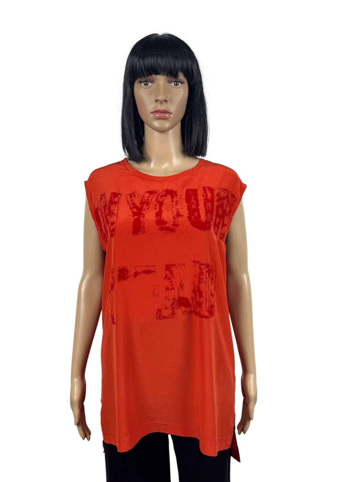 Allsaints Allsaints Nico Logic Tank Top Silk Printed size UK10 EU38 Size M / US 6-8 / IT 42-44 - 1 Thumbnail