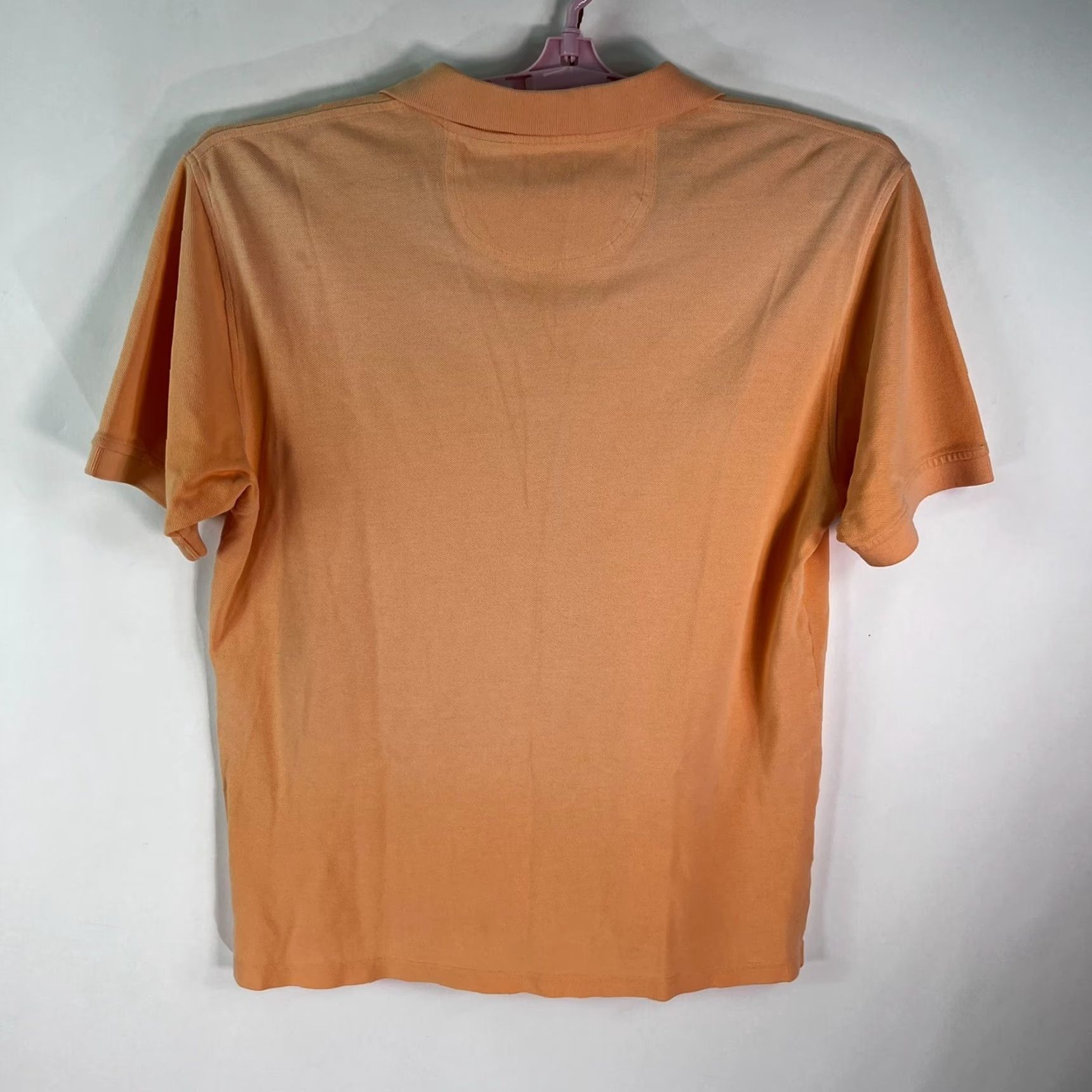 Izod IZOD Mens Polo Shirt Short Sleeve Golf Coral Orange Size L Size US L / EU 52-54 / 3 - 4 Thumbnail