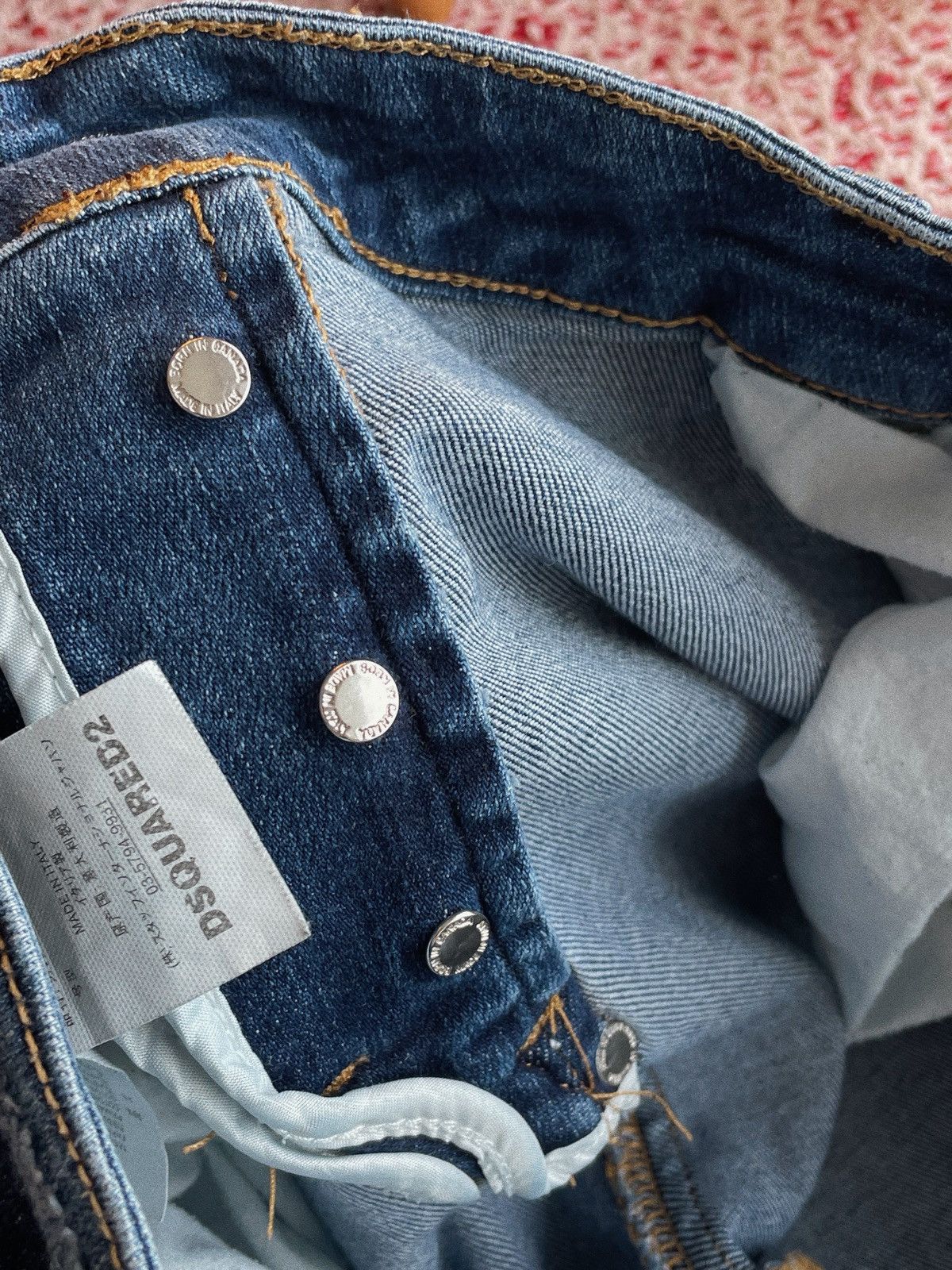 Dsquared2 Dsquared2 Light Blue Slim Jeans Size US 36 / EU 52 - 15 Thumbnail