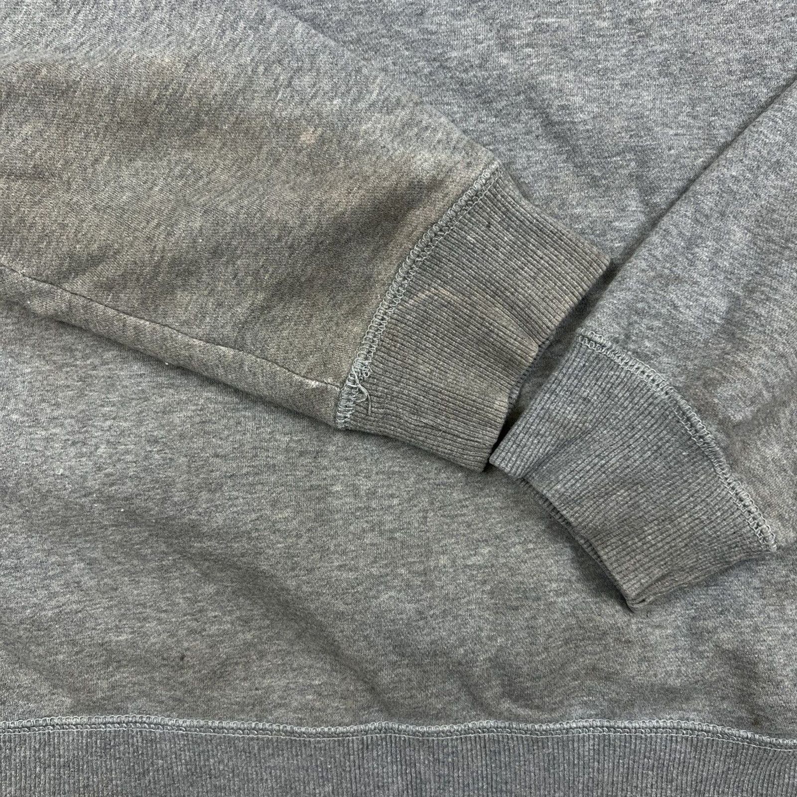 Nike × Vintage Nike Sportswear Sweatshirt Swoosh Distressed Pullover Crew Size US L / EU 52-54 / 3 - 3 Thumbnail