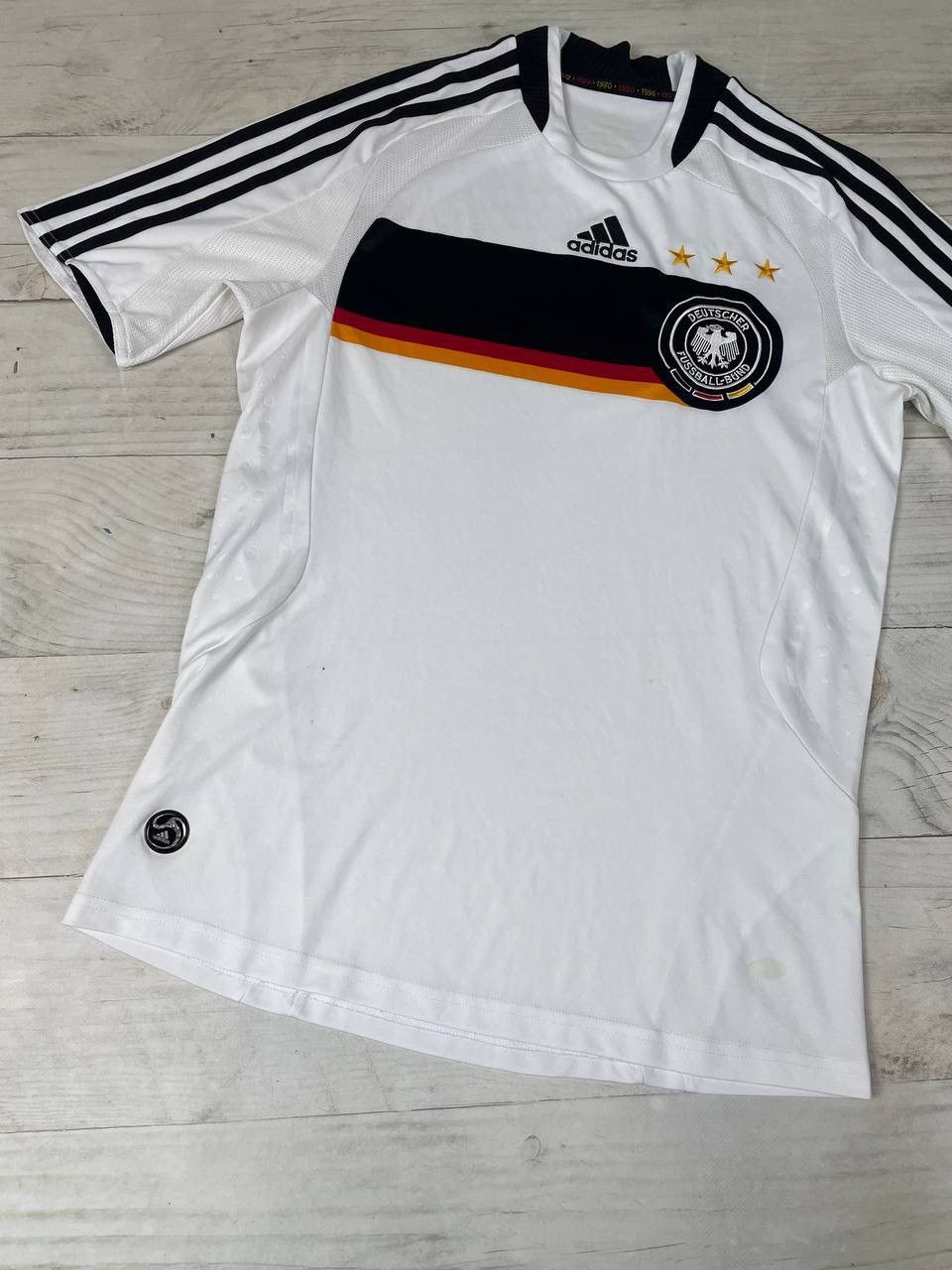Adidas Adidas GERMANY 2008 2009 HOME FOOTBALL SHIRT SOCCER JERSEY Size US M / EU 48-50 / 2 - 4 Thumbnail