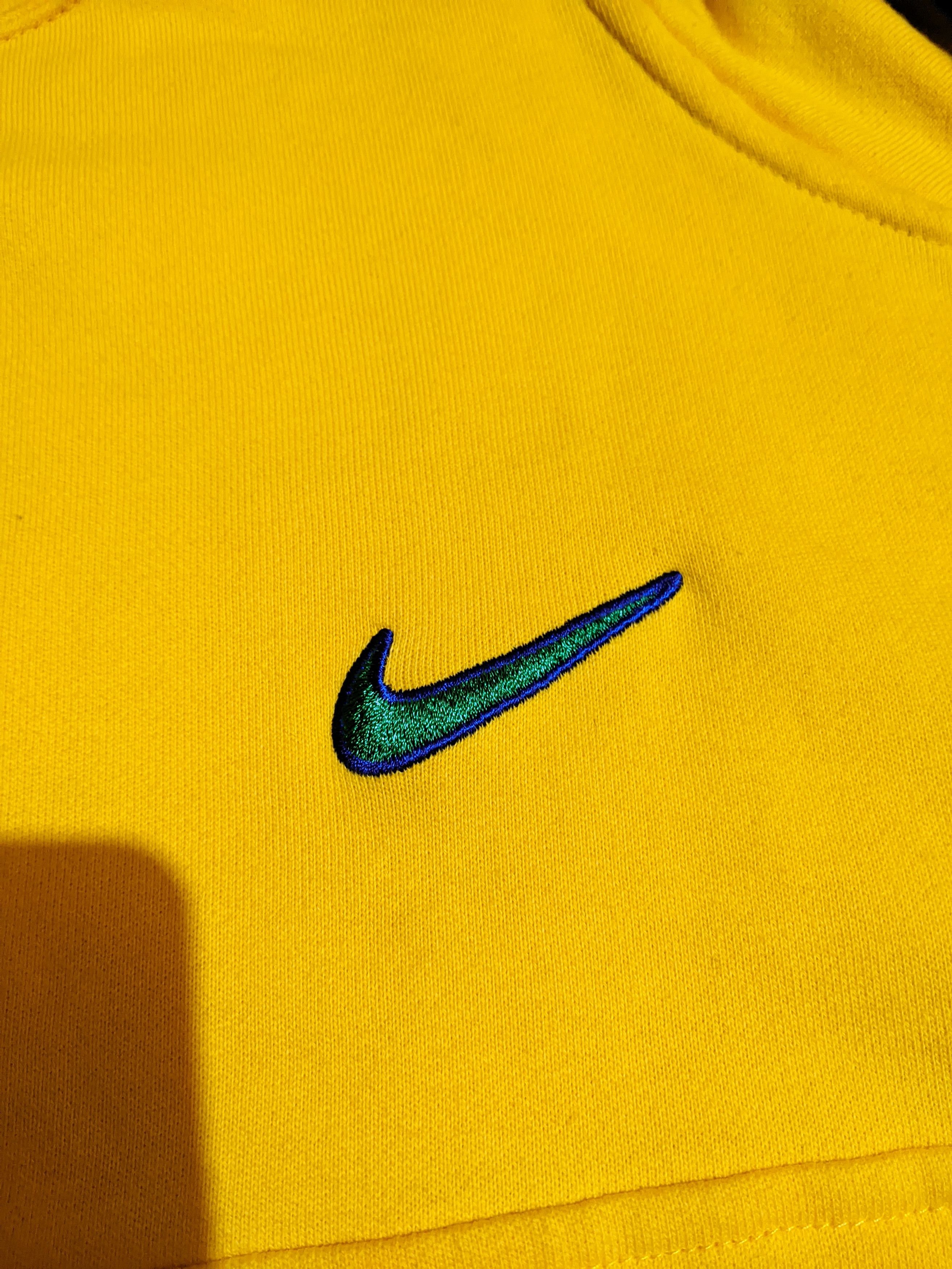Nike BRAZIL 1998 TRAINING SIZE L SWEATSHIRT TRACKSUIT JACKET Size US L / EU 52-54 / 3 - 7 Thumbnail