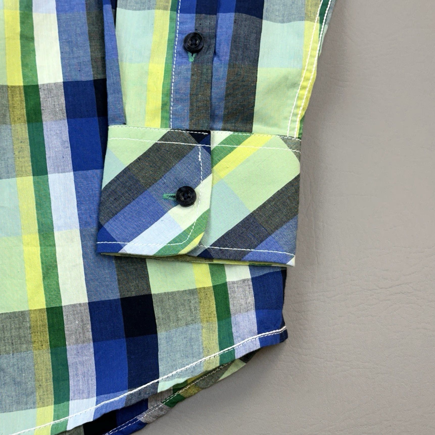 Vintage VINTAGE Mecca Shirt Mens XL Green Plaid Button-Up Embroidered Hip Hop Y2K NWT Size US XL / EU 56 / 4 - 3 Thumbnail
