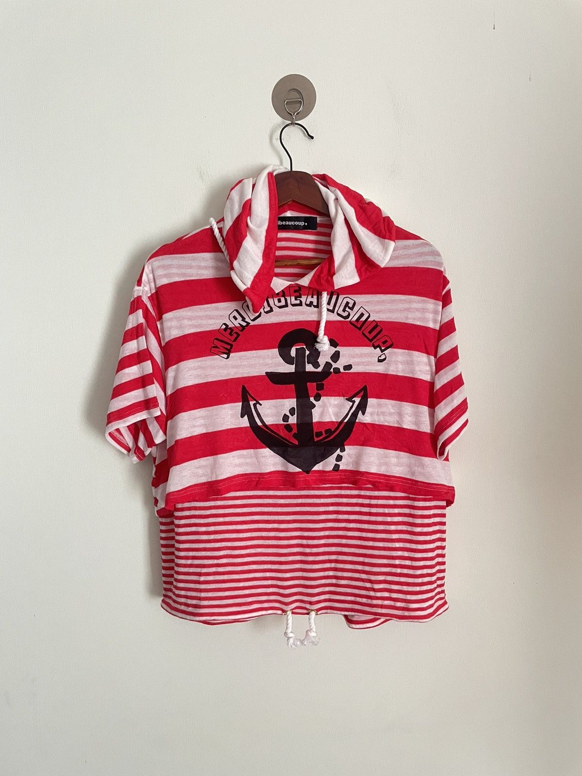 mercibeaucoup Mercibeaucoup Anchor Printed logo hoodie Size US S / EU 44-46 / 1 - 1 Thumbnail