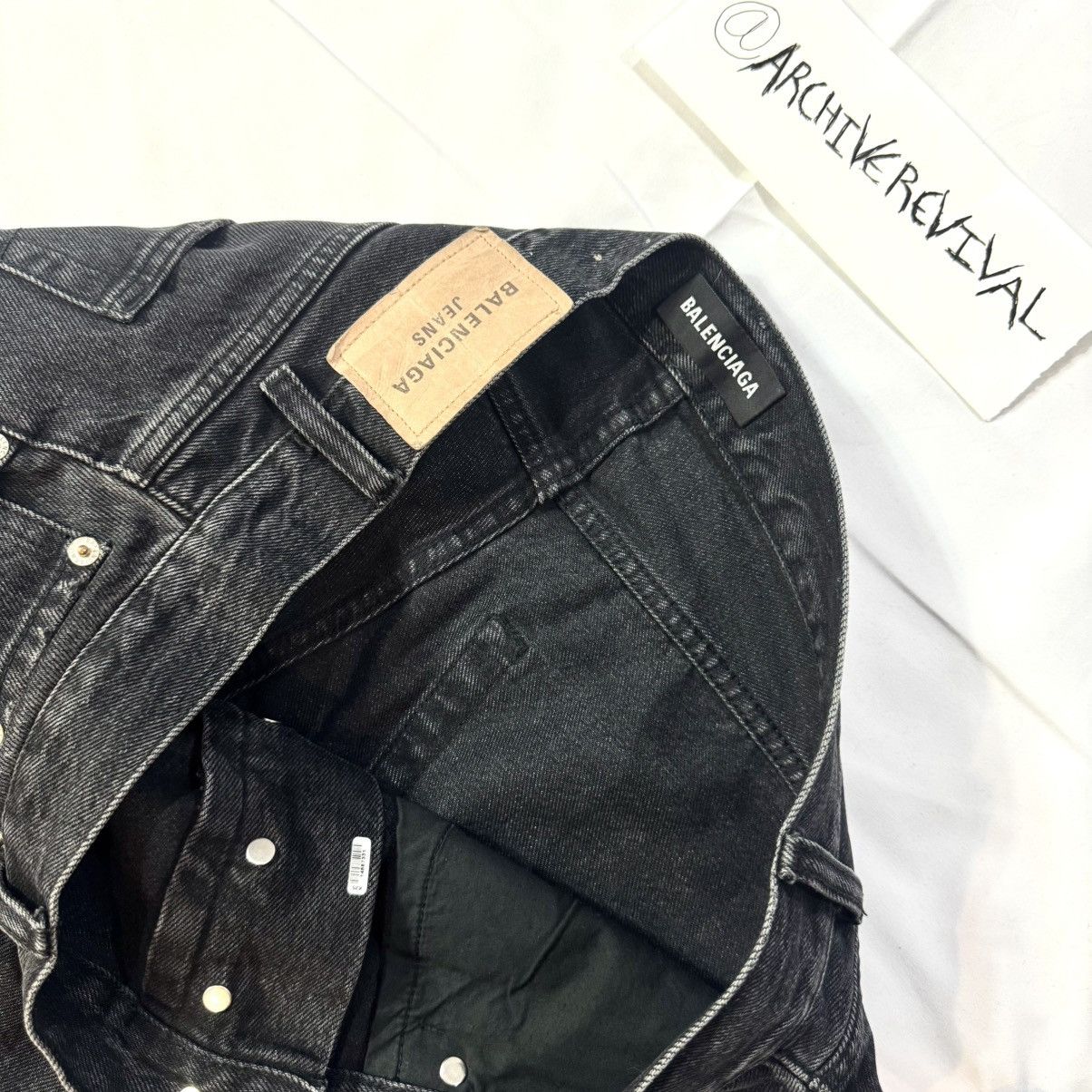 Balenciaga Balenciaga Year of the Tiger Denim Jeans Size US 30 / EU 46 - 3 Thumbnail