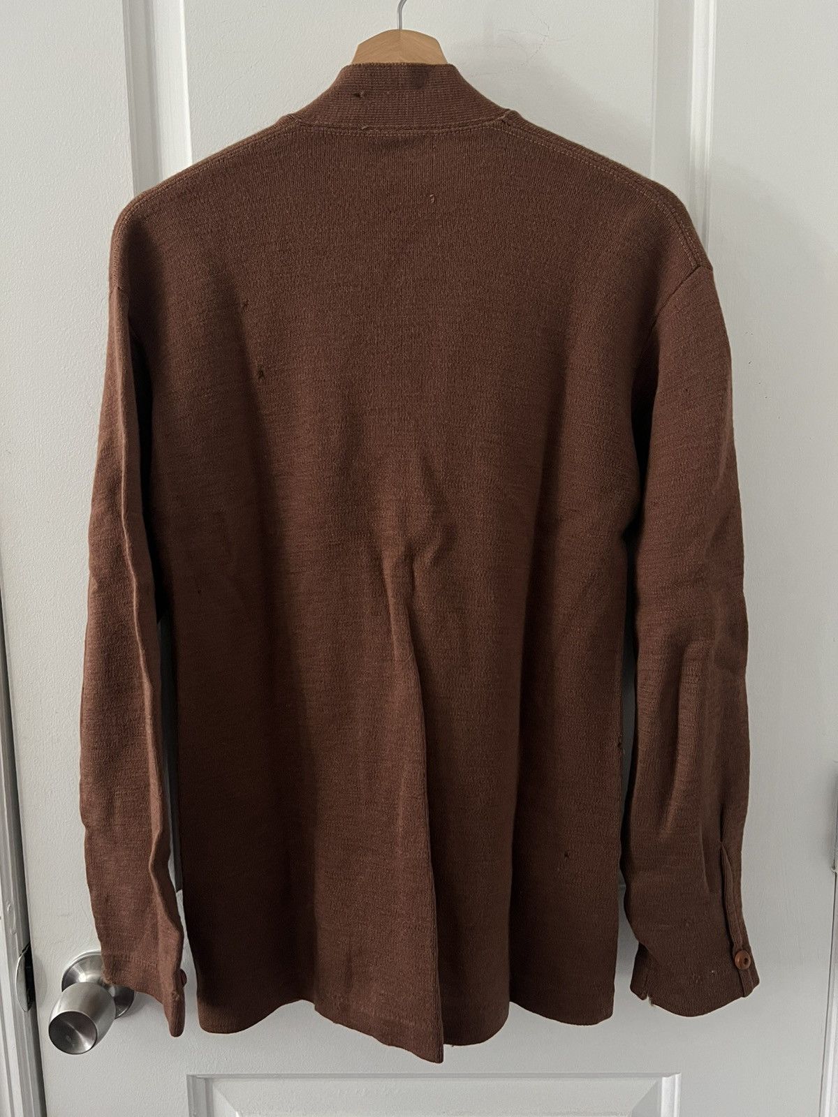 Vintage Vintage 60s Campus 100% Virgin Wool Cardigan Size US XS / EU 42 / 0 - 4 Thumbnail