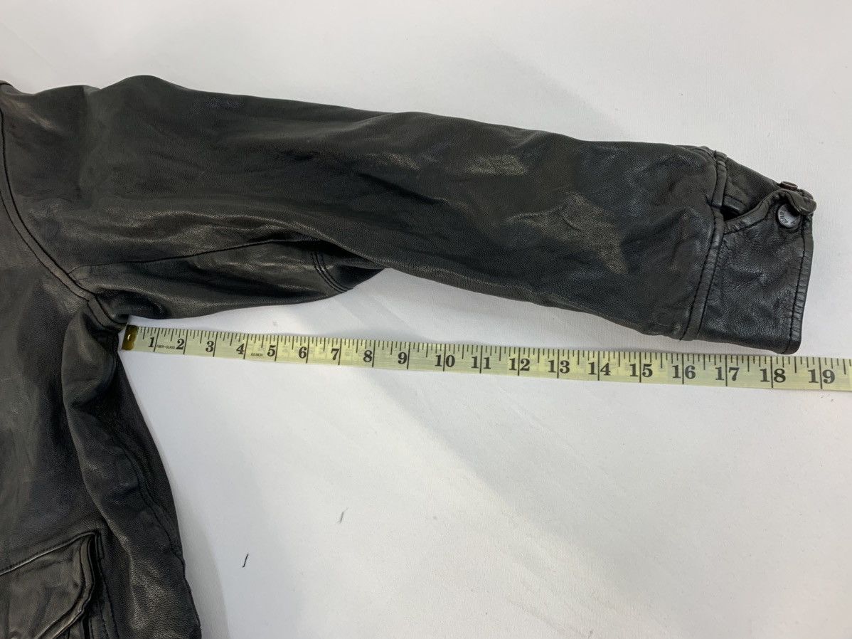 Avirex Vintage 90s Avirex Usa Flight Garment Leather Jacket Size US M / EU 48-50 / 2 - 12 Thumbnail