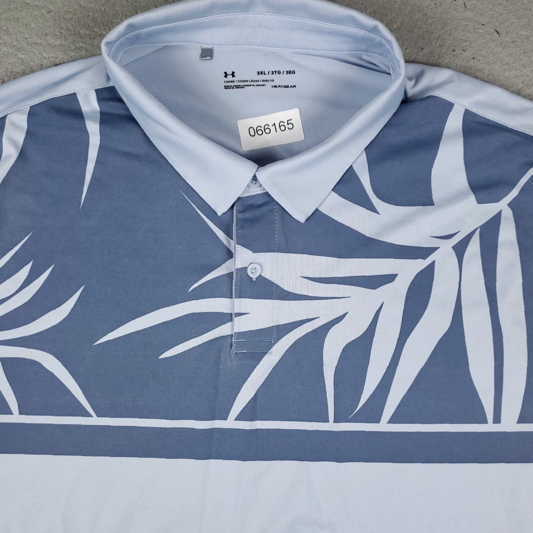 Under Armour Under Armour Polo Shirt Mens 3XL Blue Golf Casual Short Sleeve Shirt Size US XXL / EU 58 / 5 - 2 Thumbnail