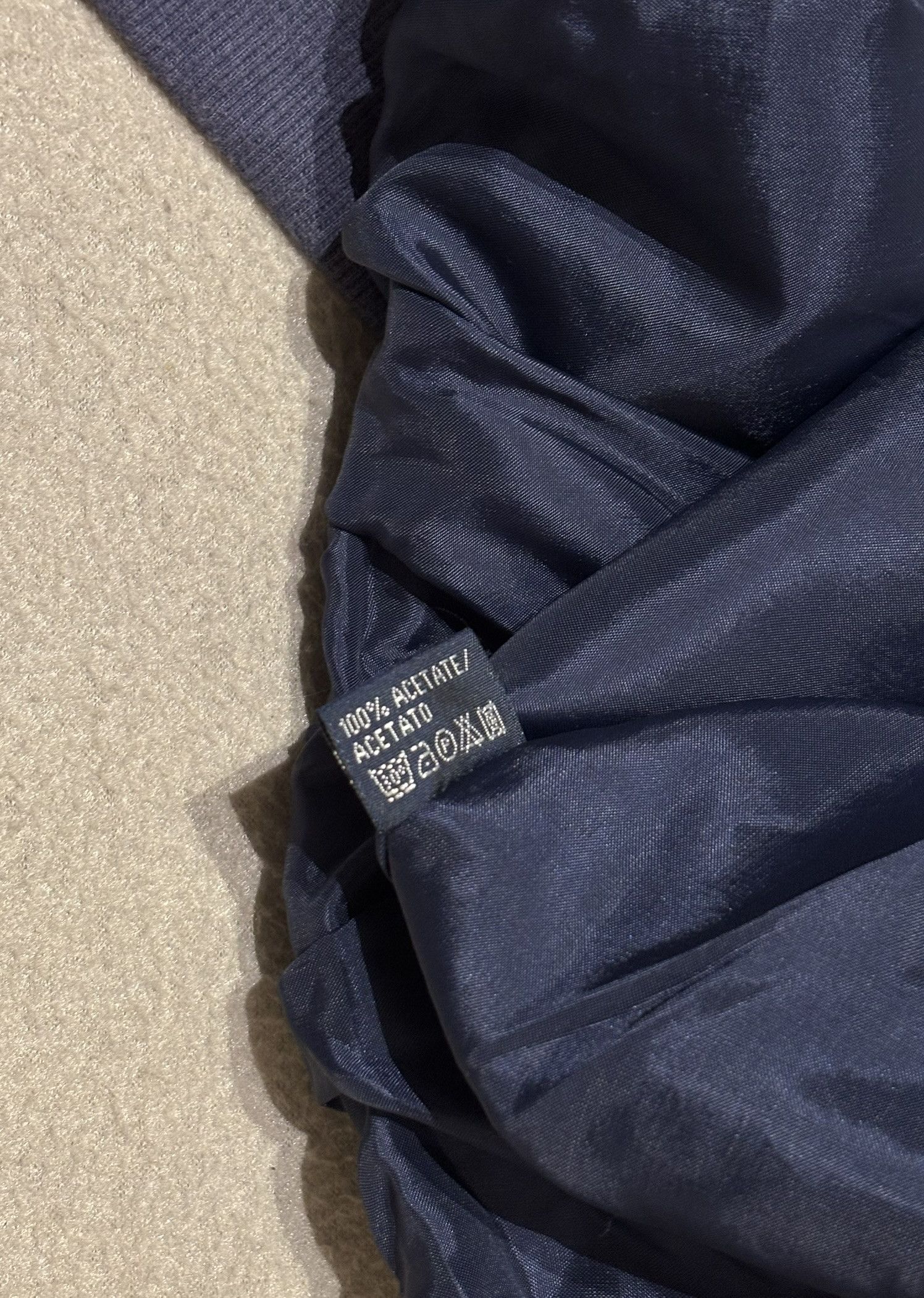 Paul & Shark Paul Shark Bomber Jacket 100% Silk Navy Large Size US L / EU 52-54 / 3 - 19 Thumbnail