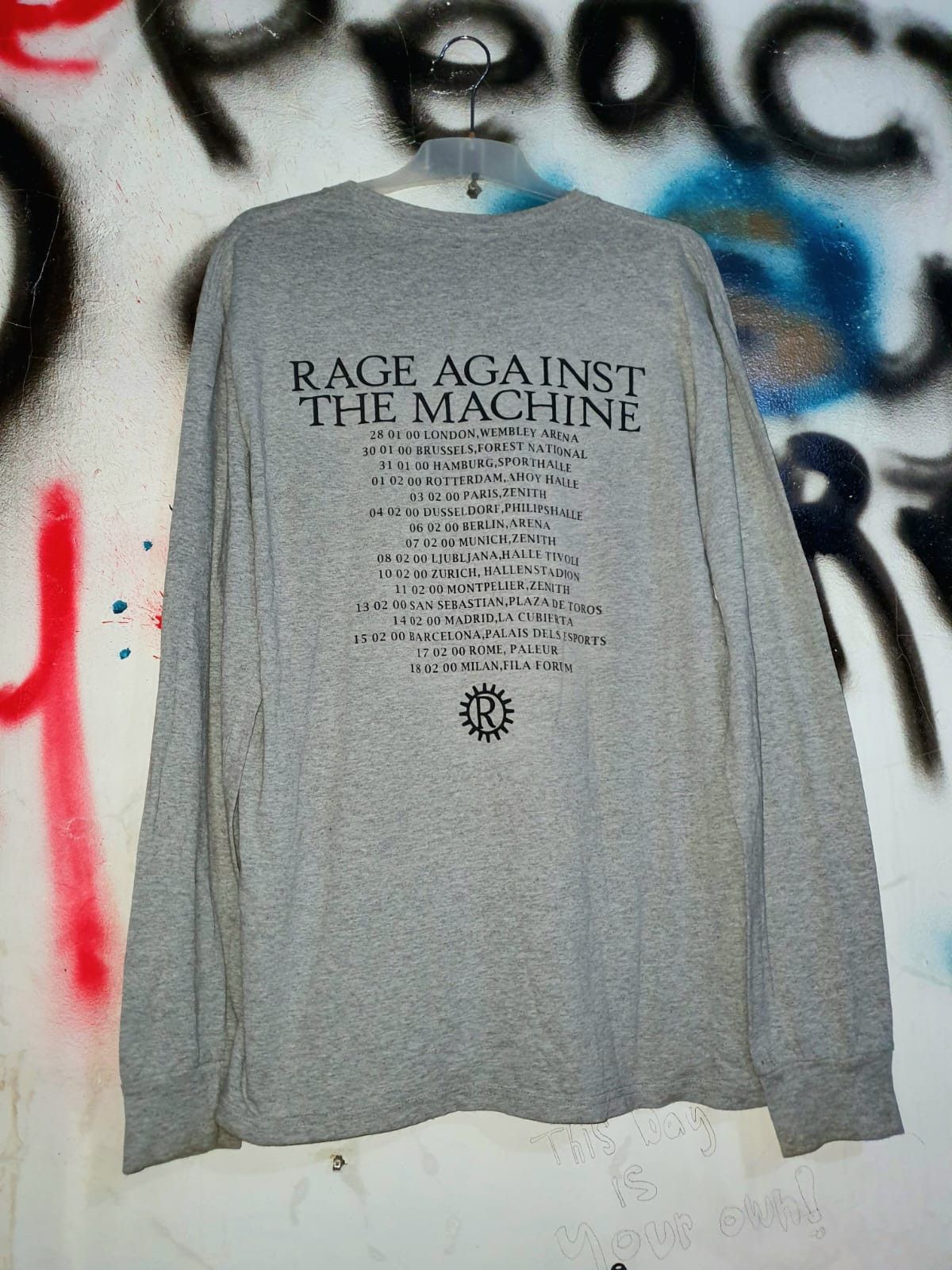 Band Tees × Vintage Longsleeve Rage Against the Machine L Size US L / EU 52-54 / 3 - 2 Thumbnail
