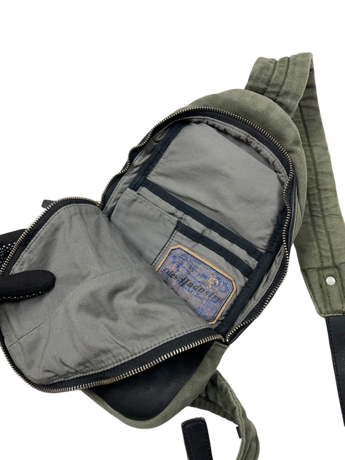 Diesel Vintage Diesel Mini Sling Bag with Leather Utility Size ONE SIZE - 7 Thumbnail
