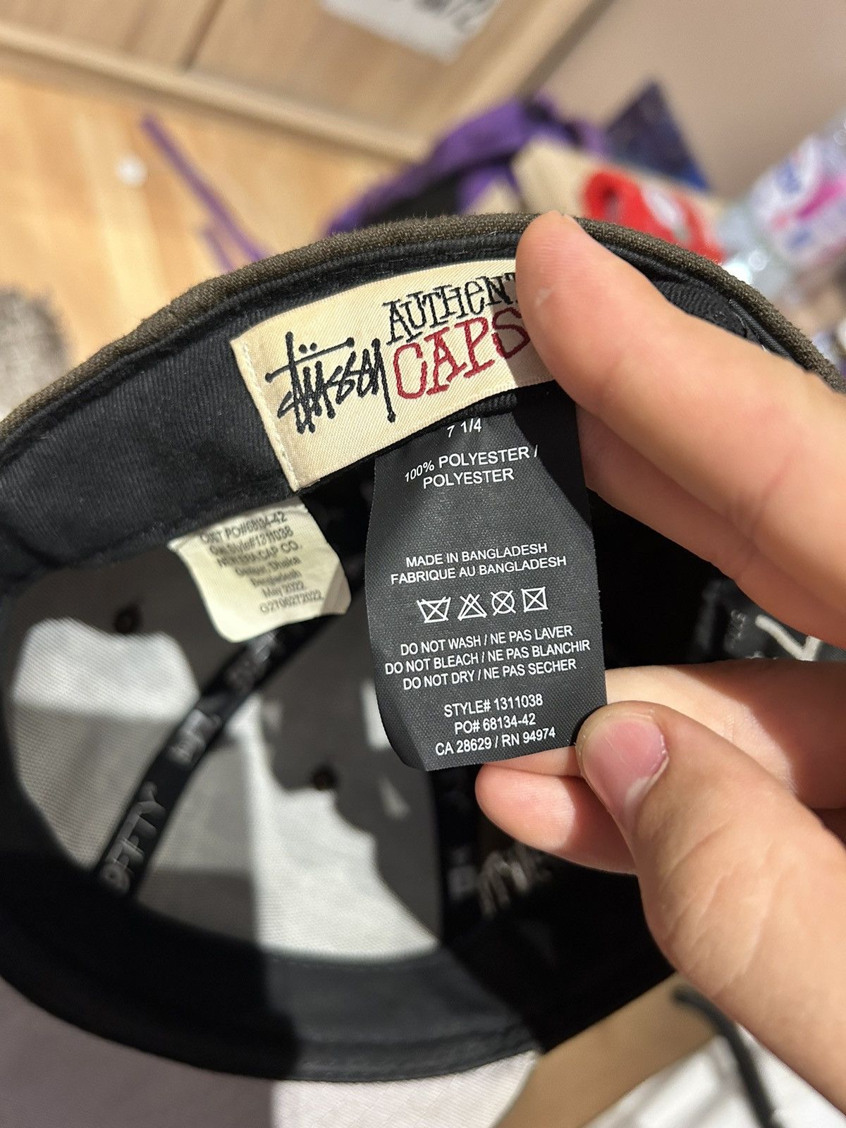New Era × Stussy Stussy x New Era 59FIFTY snapback Size ONE SIZE - 5 Thumbnail