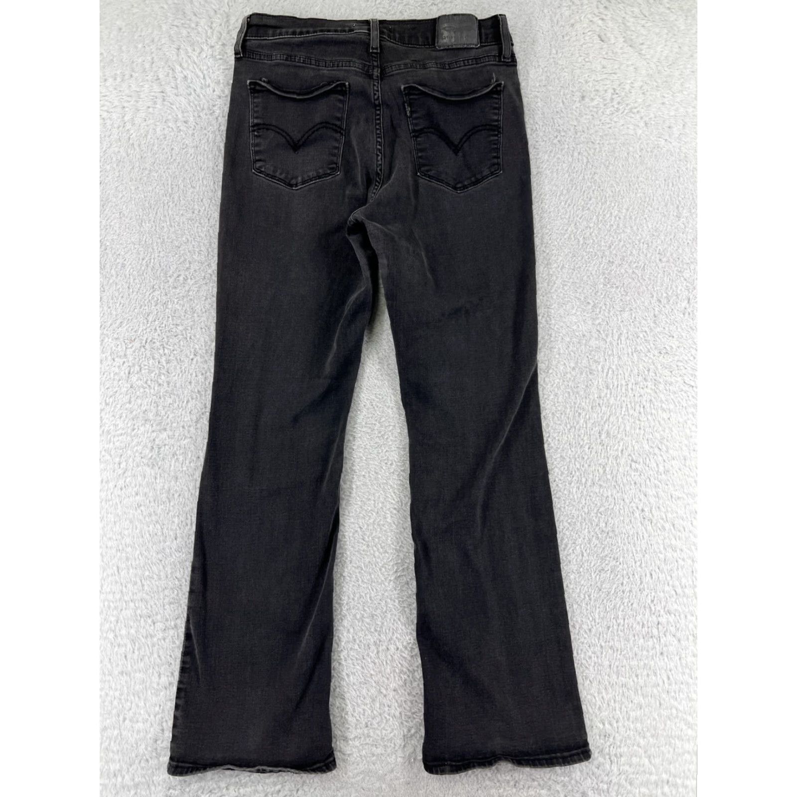 Levi's Levis Jeans Womens 8S Black Denim Classic Bootcut Cotton Blend Western Size 30" / US 8 / IT 44 - 2 Thumbnail