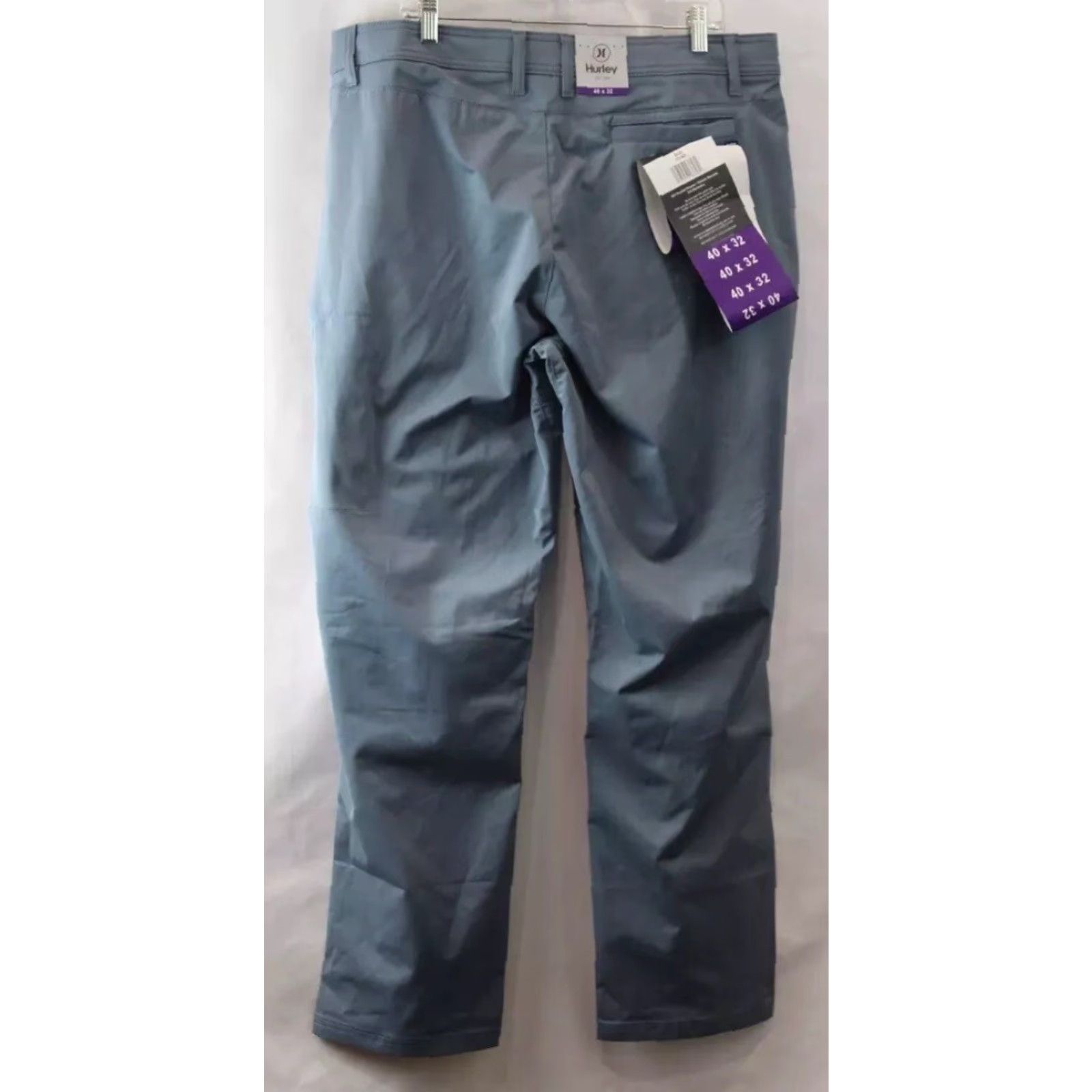 Hurley **Hurley Men's Steel Blue Straight Chino Pants 40x32** User: **Hurley Men's Steel Blue Straight Chino Pants Size 40x32** Size US 40 / EU 56 - 2 Thumbnail