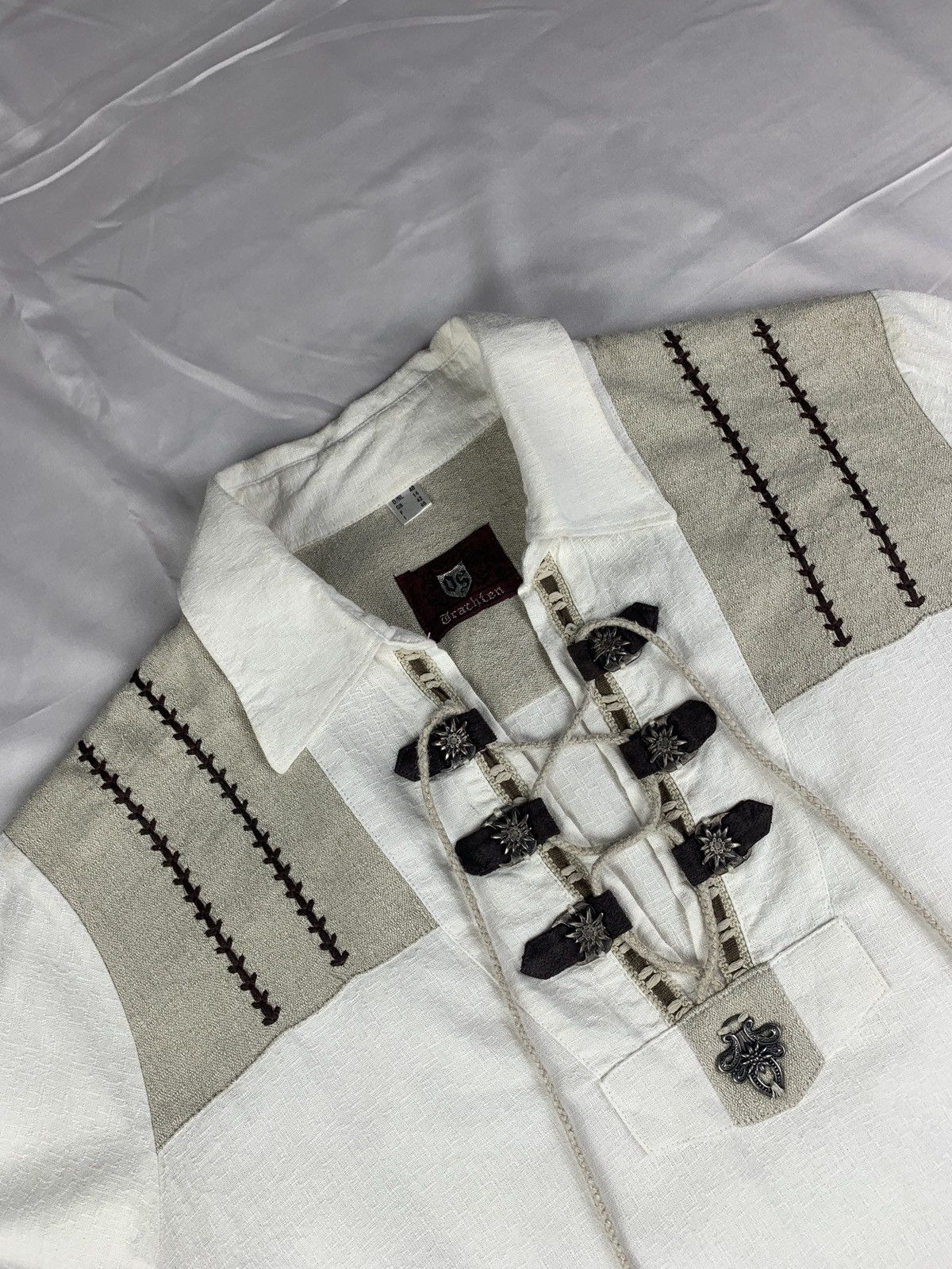 Other Tratchen European Made Tyrolean Pullover Lace up Shirt Size US M / EU 48-50 / 2 - 6 Thumbnail