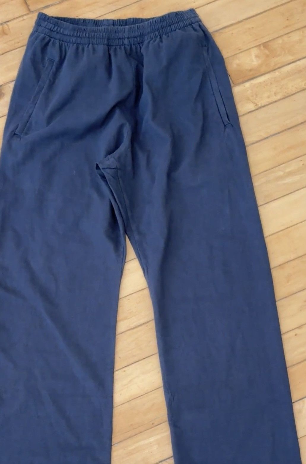 Balenciaga × Gap × Kanye West YGEBB Lightweight Sweatpant navy Size US 32 / EU 48 - 1 Thumbnail