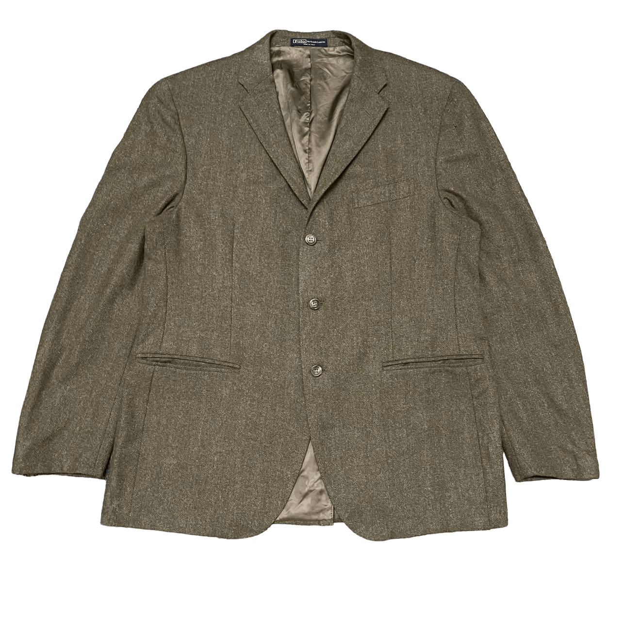 Polo Ralph Lauren Vintage Polo Ralph Lauren Wool Blazer Made in Italy Size US L / EU 52-54 / 3 - 1 Thumbnail