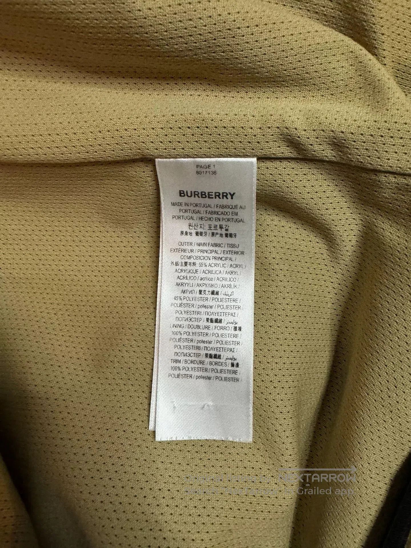 Burberry burberry teddy fleece jacket in medium. Size US M / EU 48-50 / 2 - 5 Thumbnail