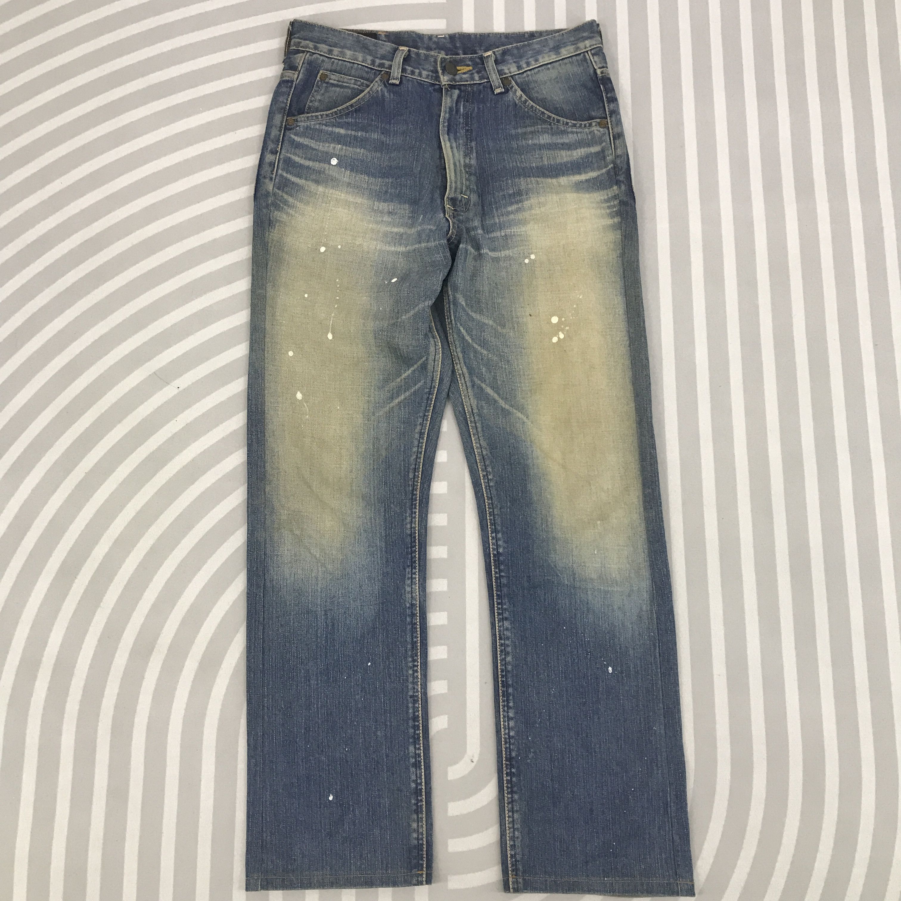 Japanese Brand × Lee × Vintage Vintage Lee Raiders Rusty style denim pants Size US 29 - 2 Thumbnail