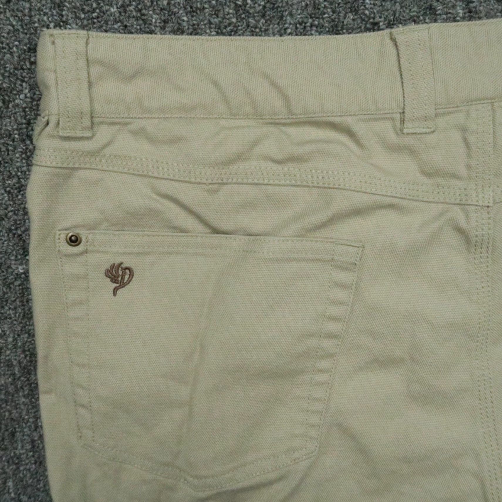 Vintage Duck Camp Pants Mens 38x33 Khaki Hiking Hunting Outdoors Cordura Canvas Brush Size US 38 / EU 54 - 6 Thumbnail