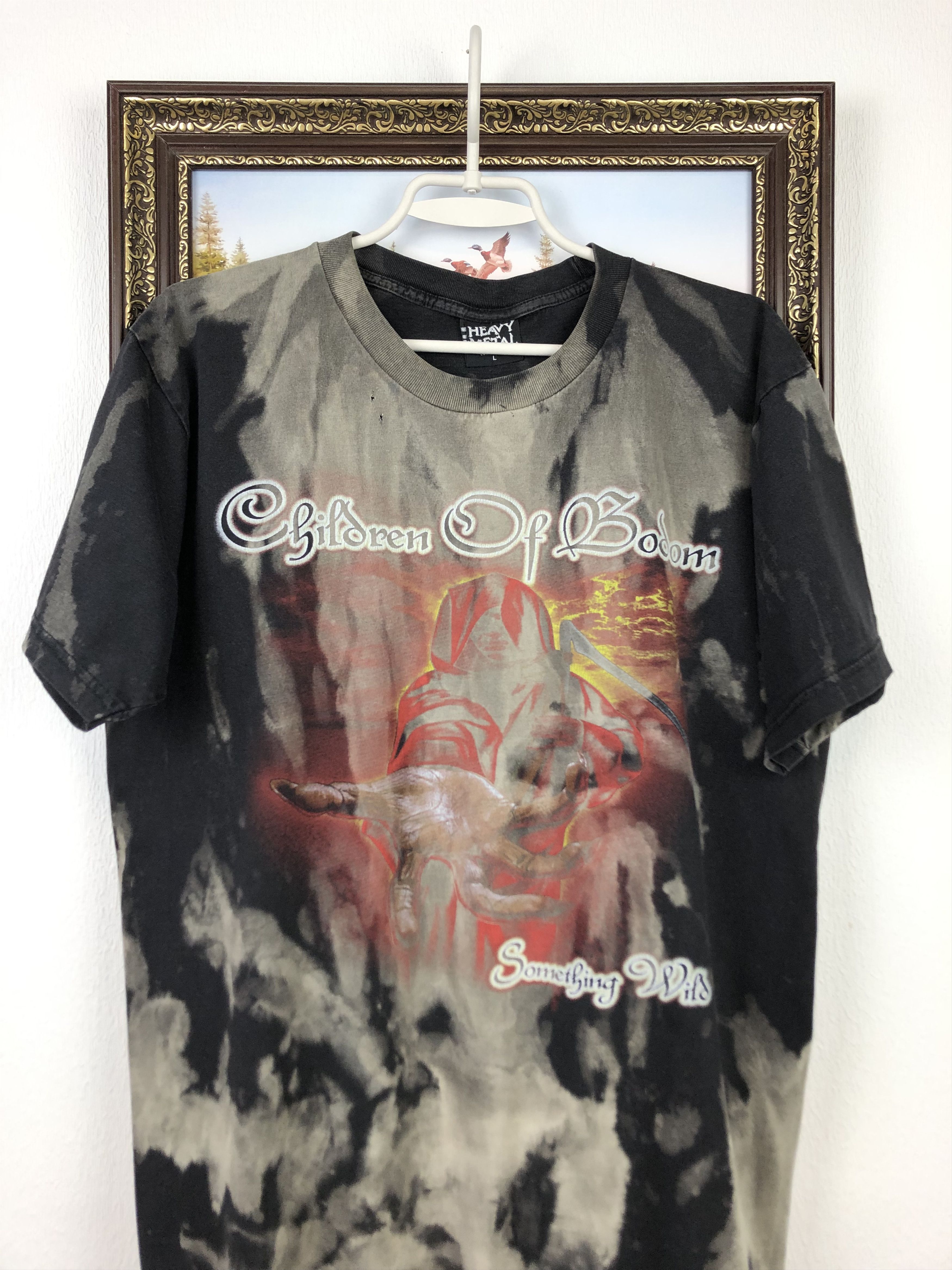 Band Tees Vintage Children Bodom Something Wild Shirt Tee Over Print Size US M / EU 48-50 / 2 - 2 Thumbnail
