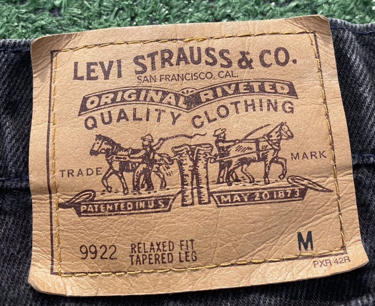 Levi's Vintage Clothing VTG Levi's 922 Relaxed Fit Tapered Leg Denim Jeans 34” Waist Size 34" / US 12 / IT 48 - 7 Thumbnail