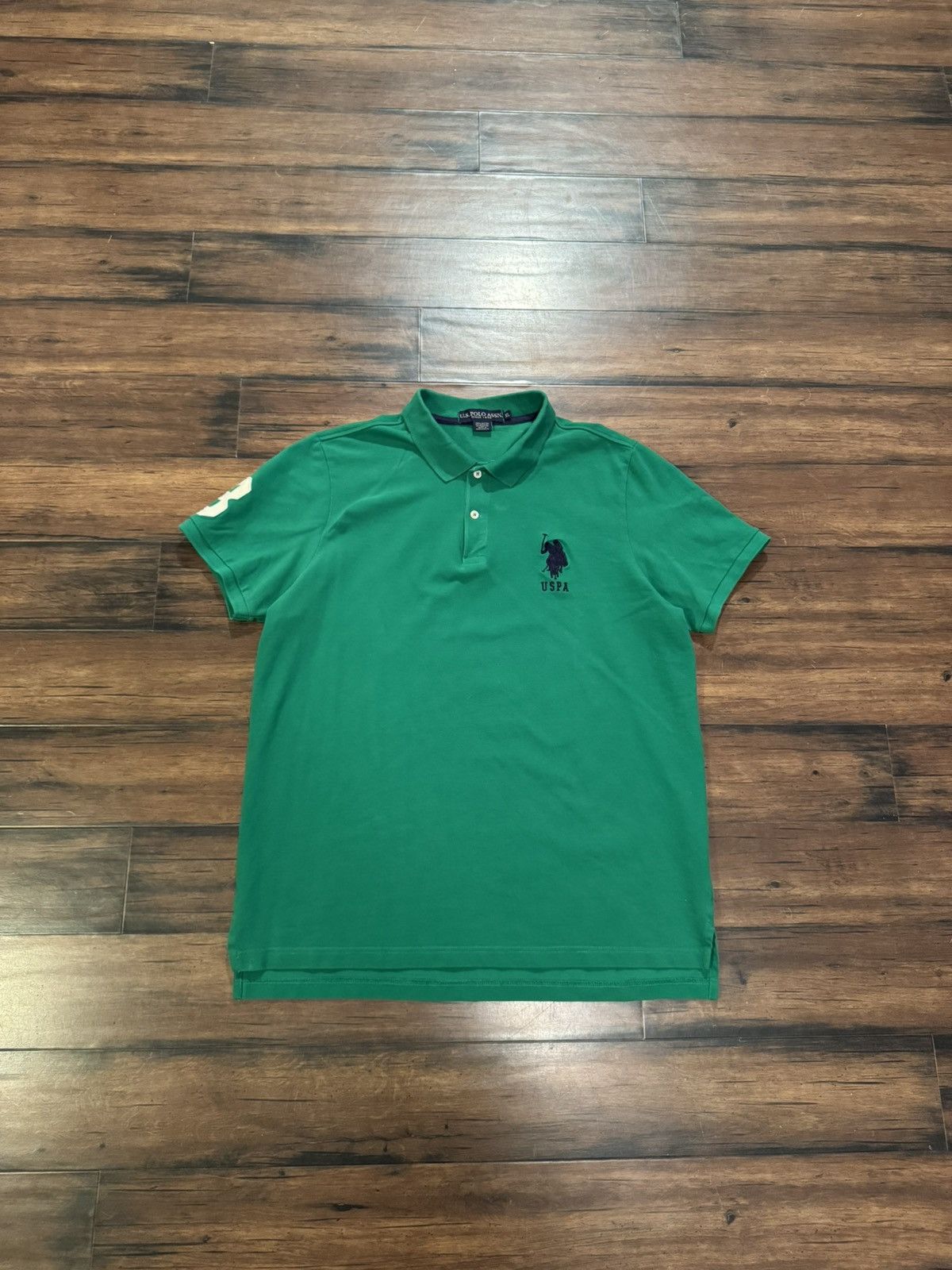 U.S. Polo Assn. Green US Polo Assassin Polo Top Size US XL / EU 56 / 4 - 1 Thumbnail
