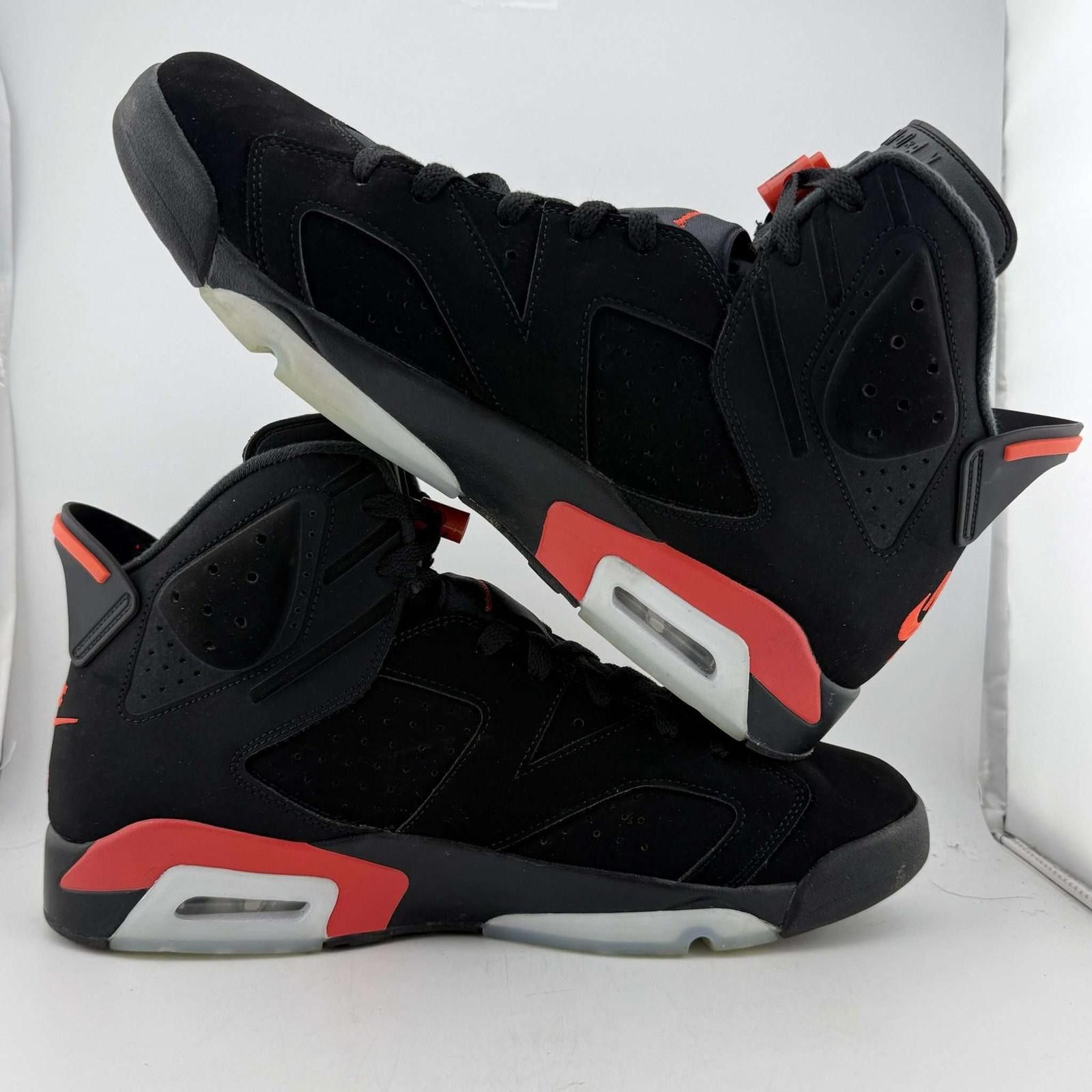 Nike Nike Air Jordan 6 Retro Black/Infrared US 14 Used OG Box Size US 14 / EU 47 - 7 Thumbnail