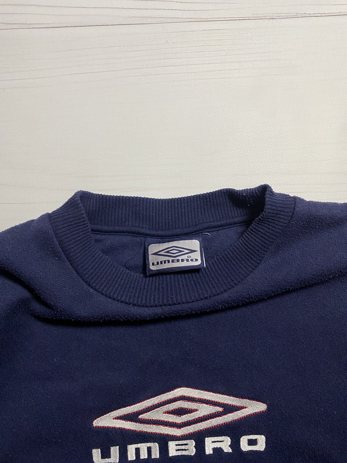 Umbro Vintage Umbro Big Embroidered Logo Boxy fit y2k sweatshirt Size US L / EU 52-54 / 3 - 3 Thumbnail