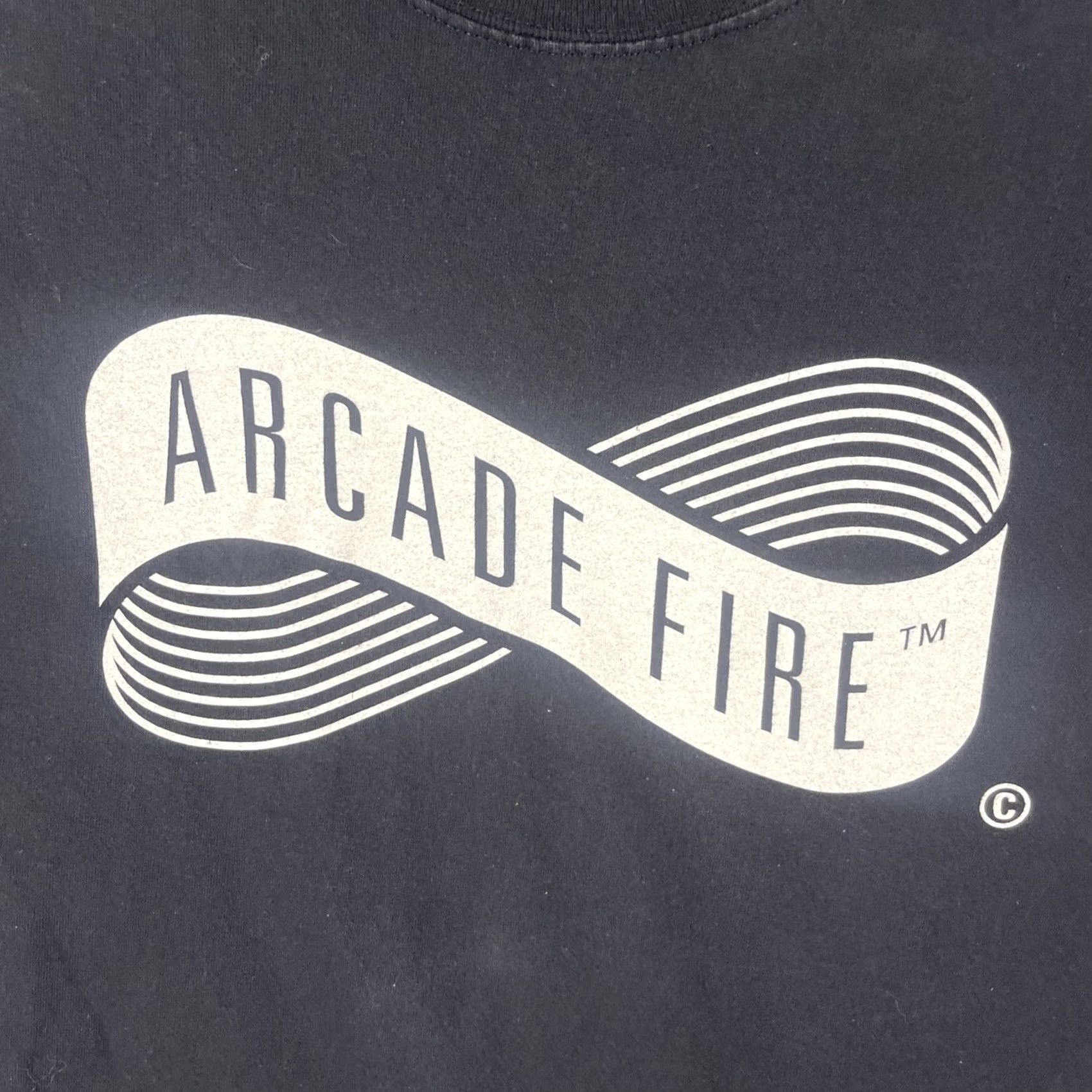 Vintage Arcade Fire Shirt Sz S Black Short Sleeve T-Shirt Men Music Rock 2017 Tour Band Infinite Content Vintage? Size US S / EU 44-46 / 1 - 2 Thumbnail