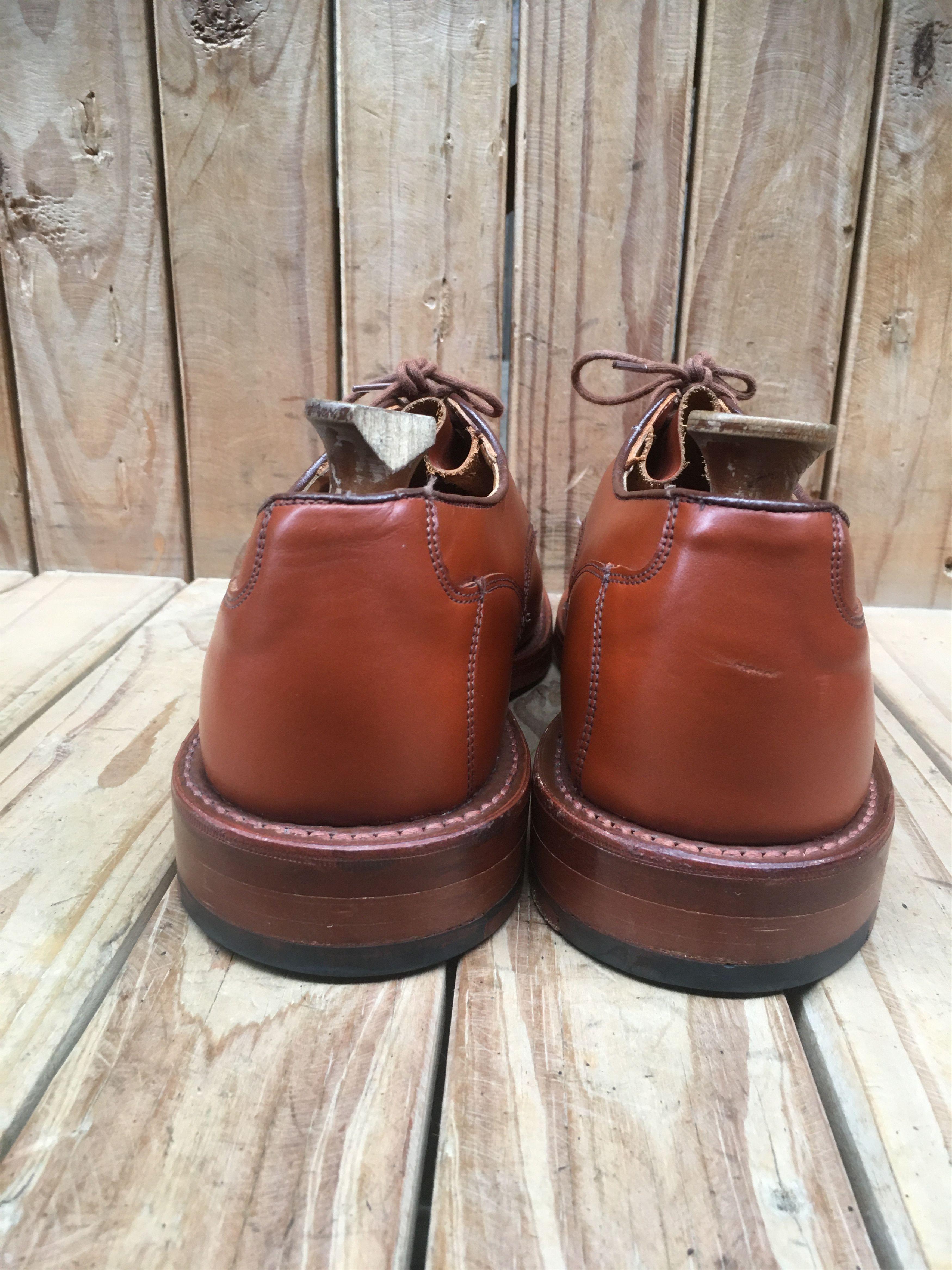 Tricker's Tricker's brown derby Mens leather shoes UK 9.5 Size US 10.5 / EU 43-44 - 7 Thumbnail
